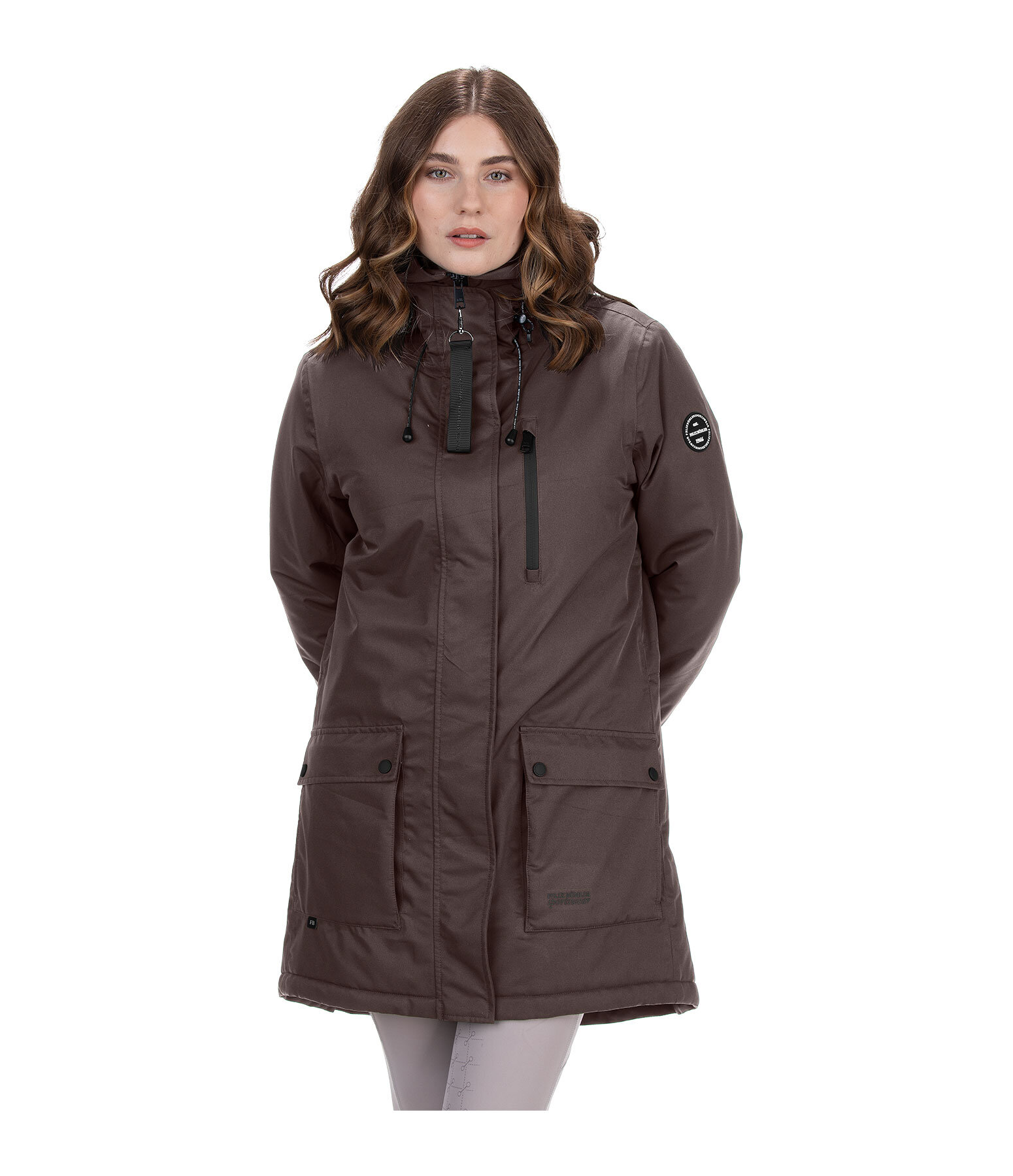 Parka d'quitation fonctionnelle  capuche  Anouk