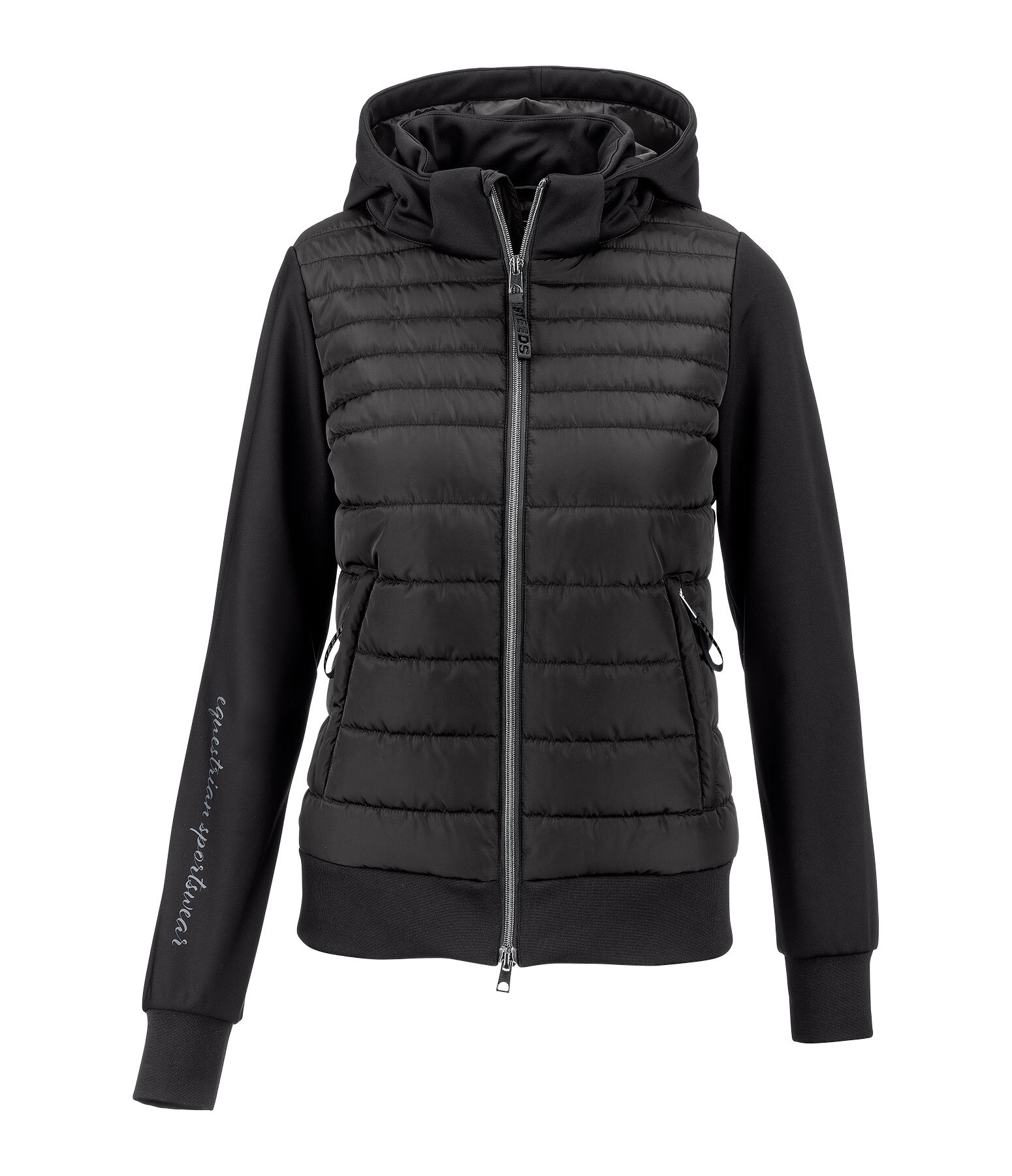 Veste d'quitation bi-matire en softshell  Yola