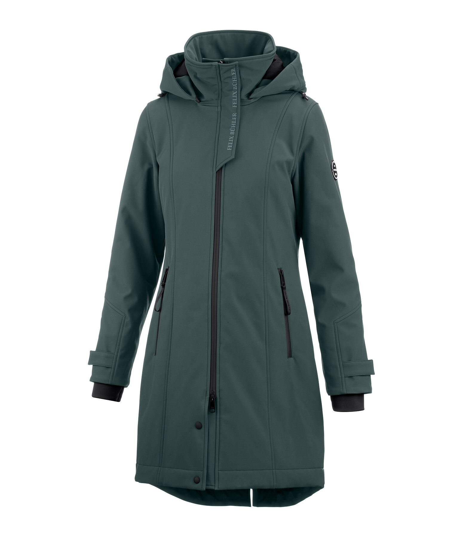 Manteau d'quitation softshell avec capuche  Aurelie