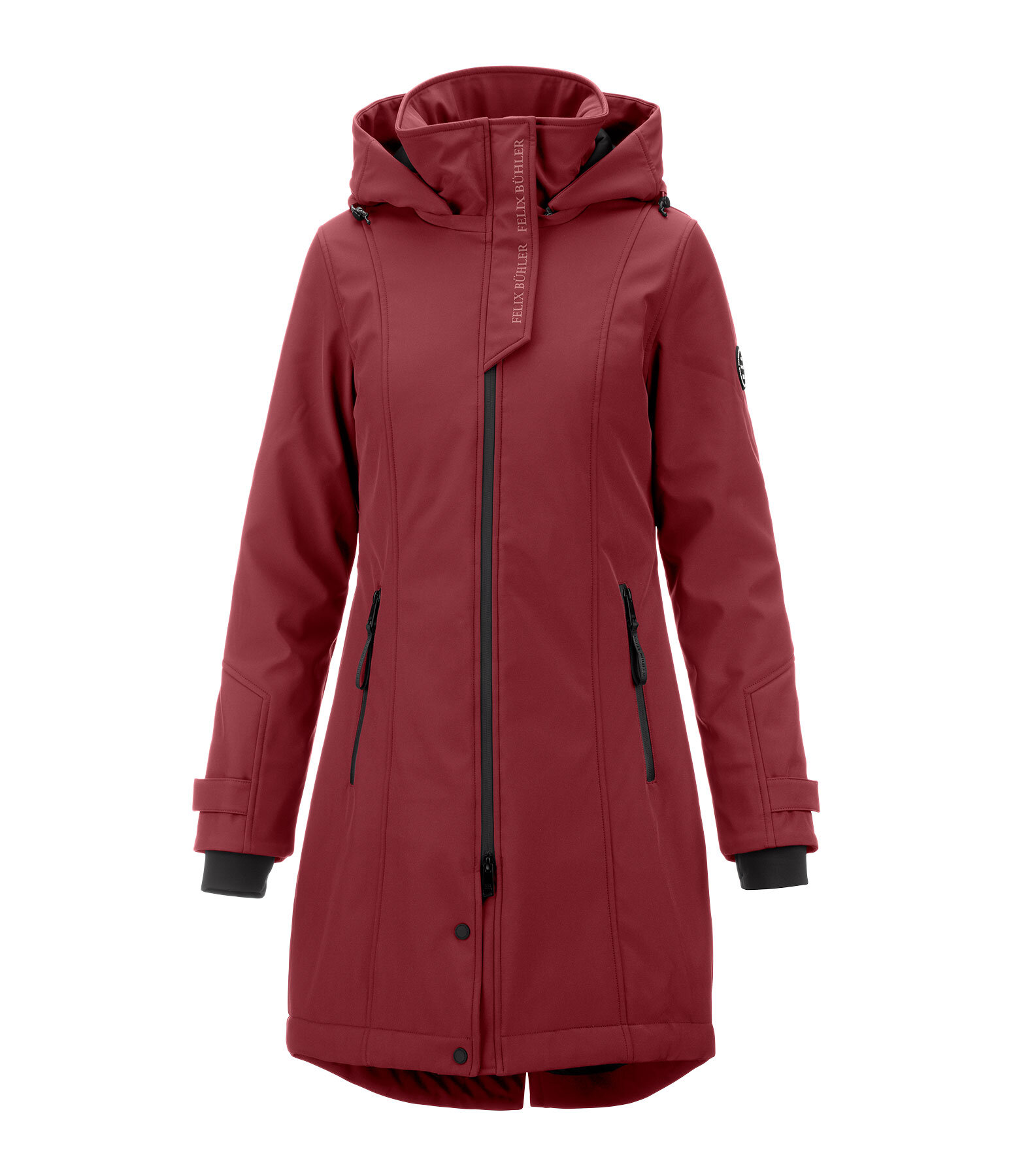 Manteau d'�quitation softshell � capuche  Aurelie