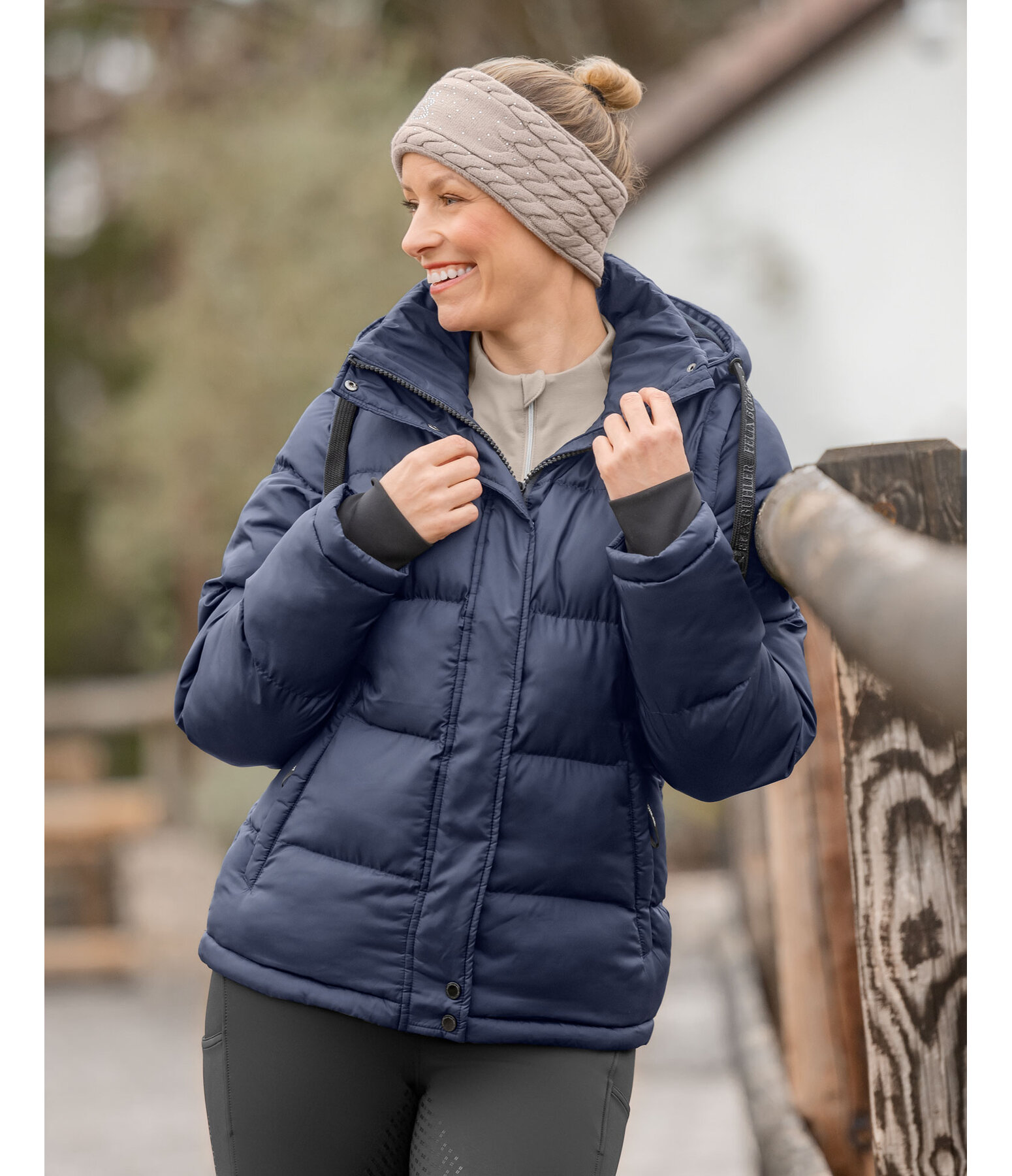 Veste matelass�e � capuche 2 en 1  Elis