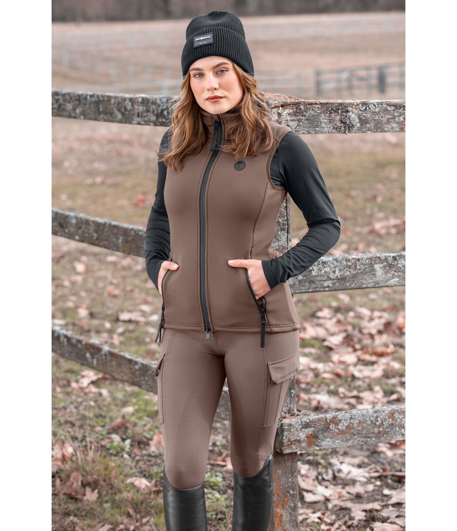 Gilet d'quitation softshell  Leia