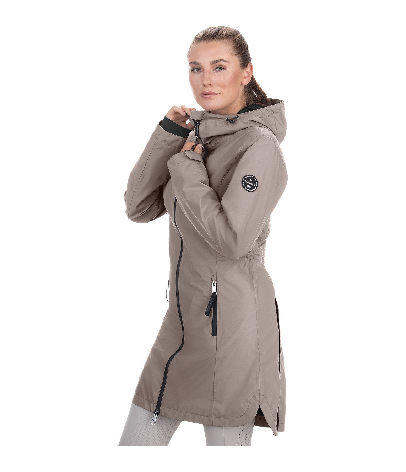 Parka d'quitation technique  capuche  Jule II