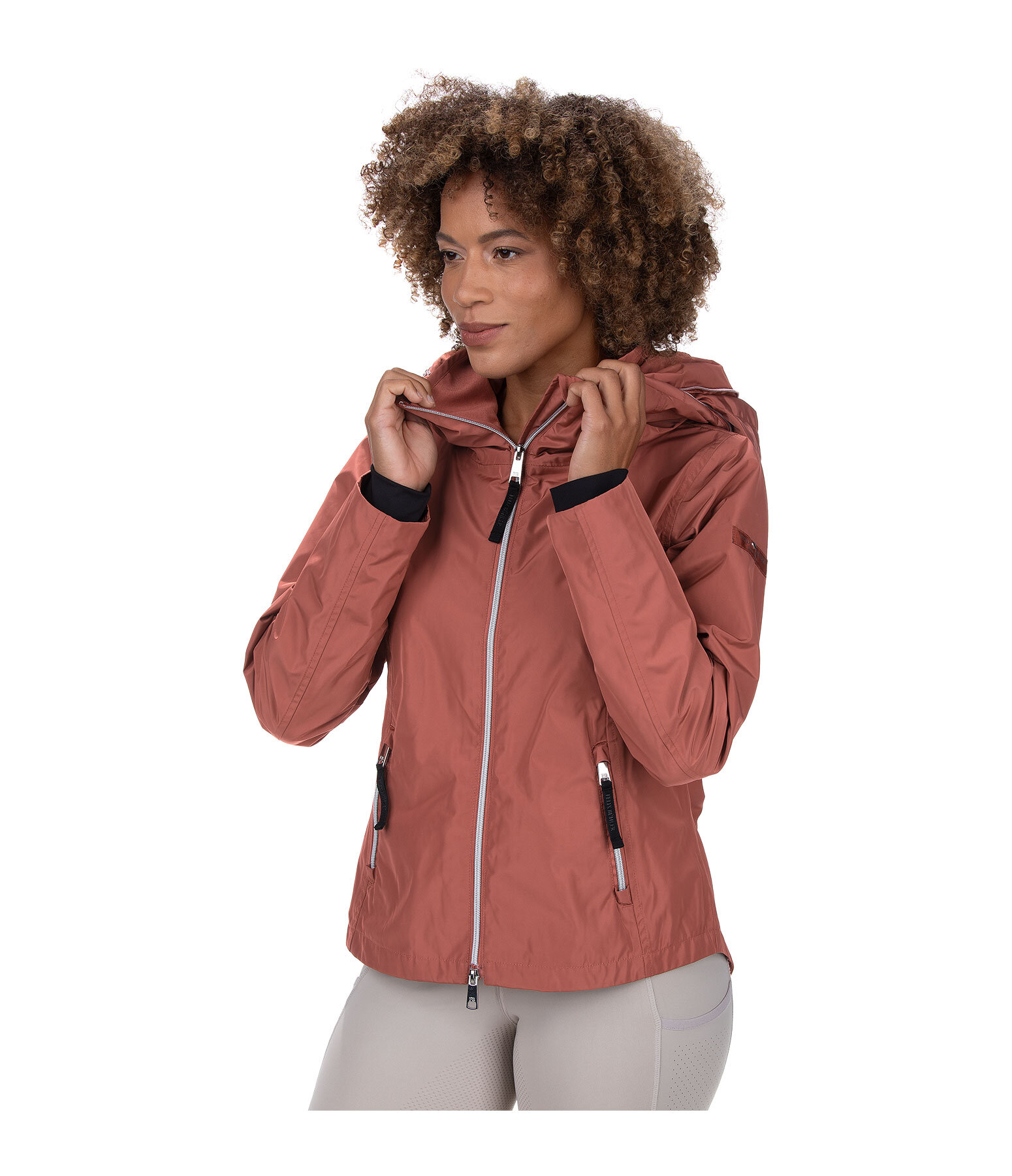 Veste d'�quitation technique � capuche  Hanne