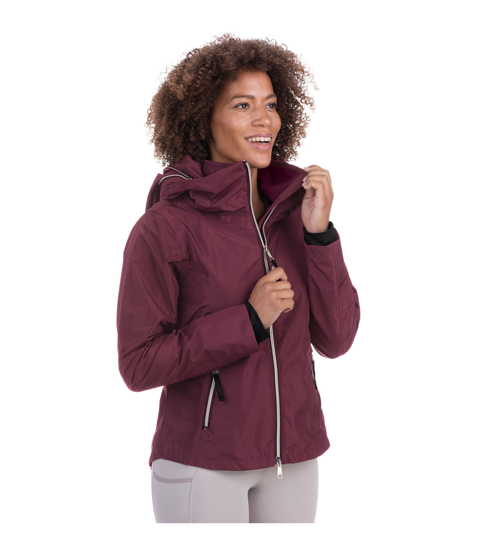 Veste d'quitation technique  capuche  Hanne