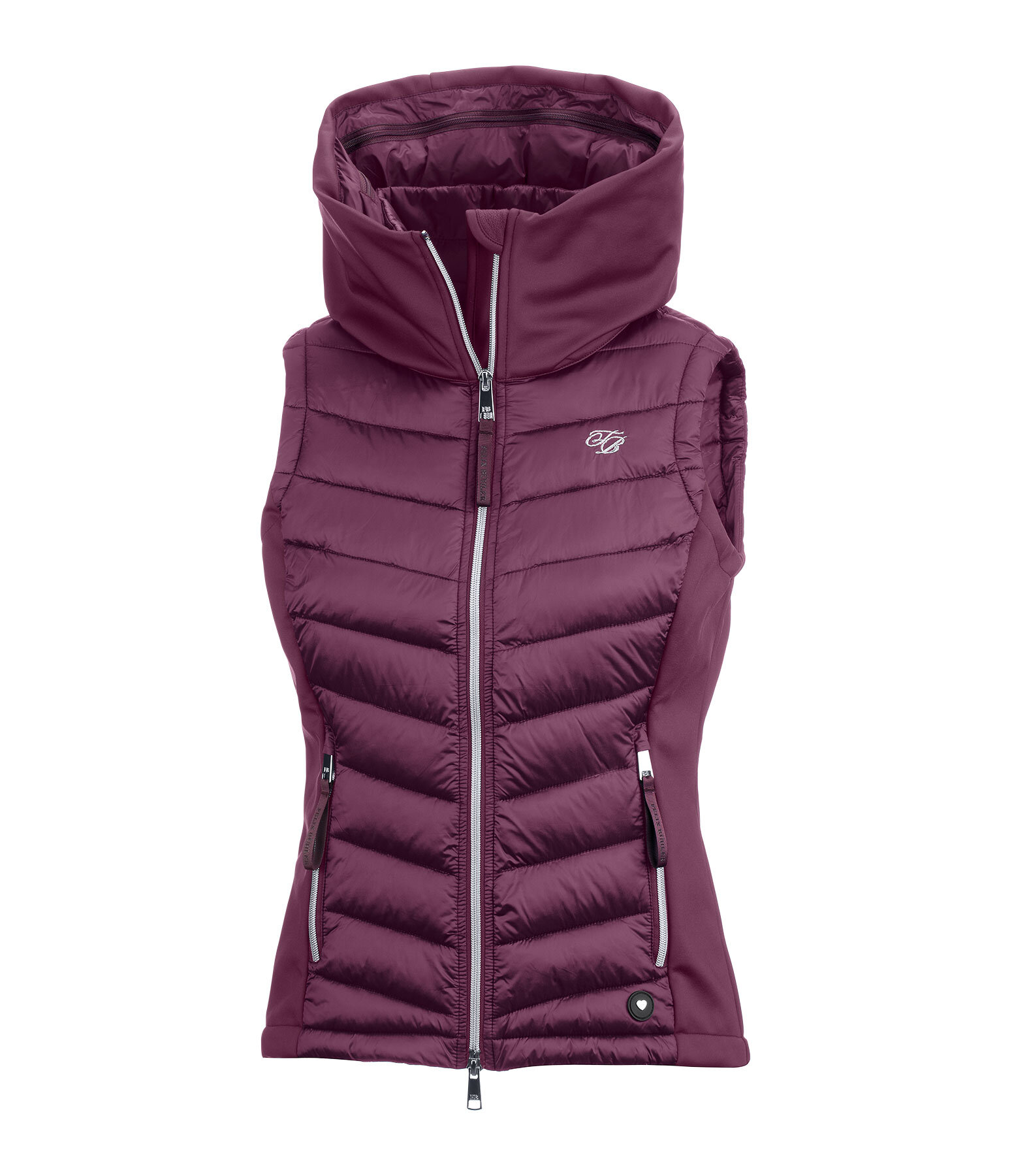 Veste d'�quitation bi-mati�re � capuche  Zoey