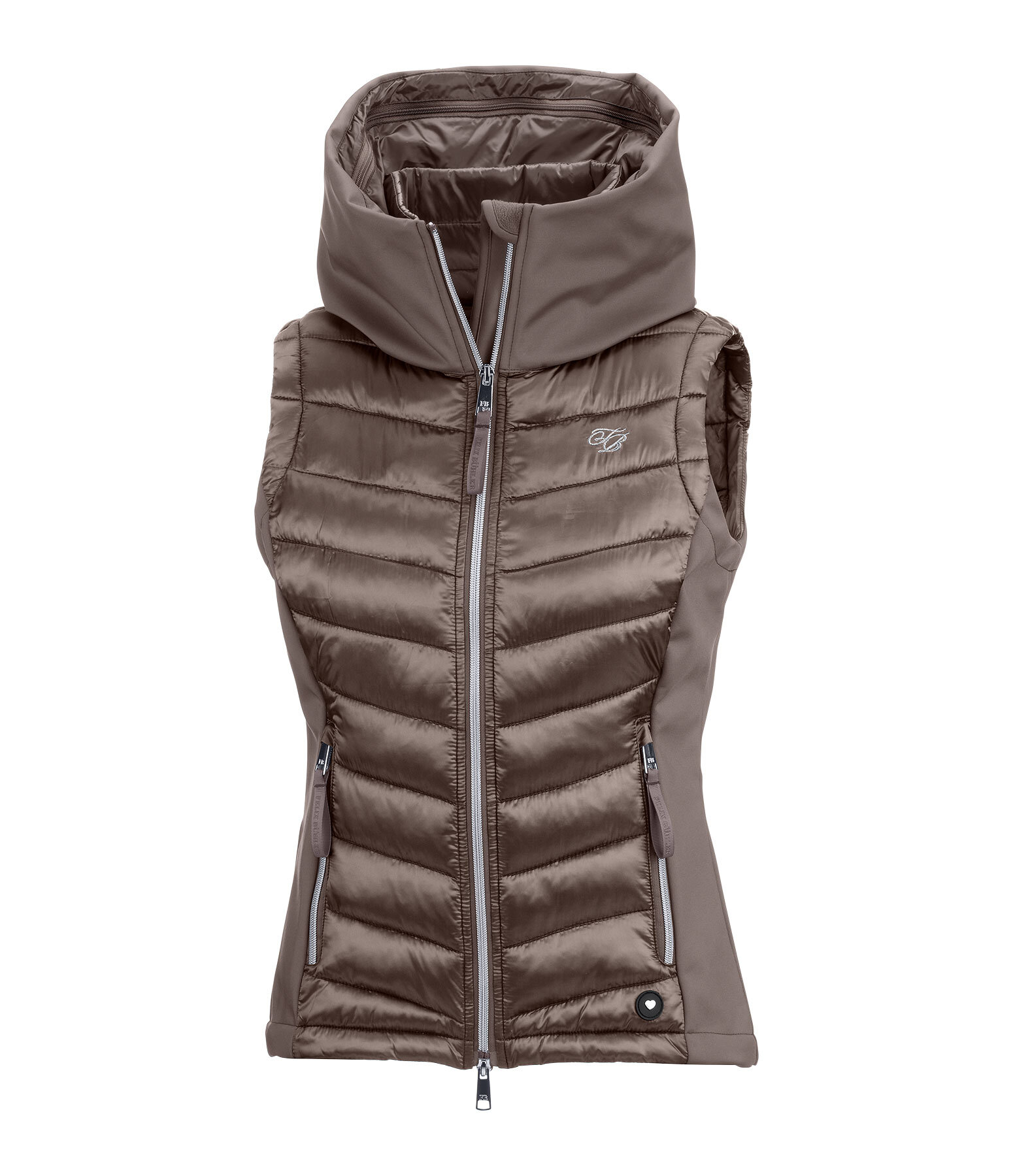Veste d'�quitation bi-mati�re � capuche  Zoey