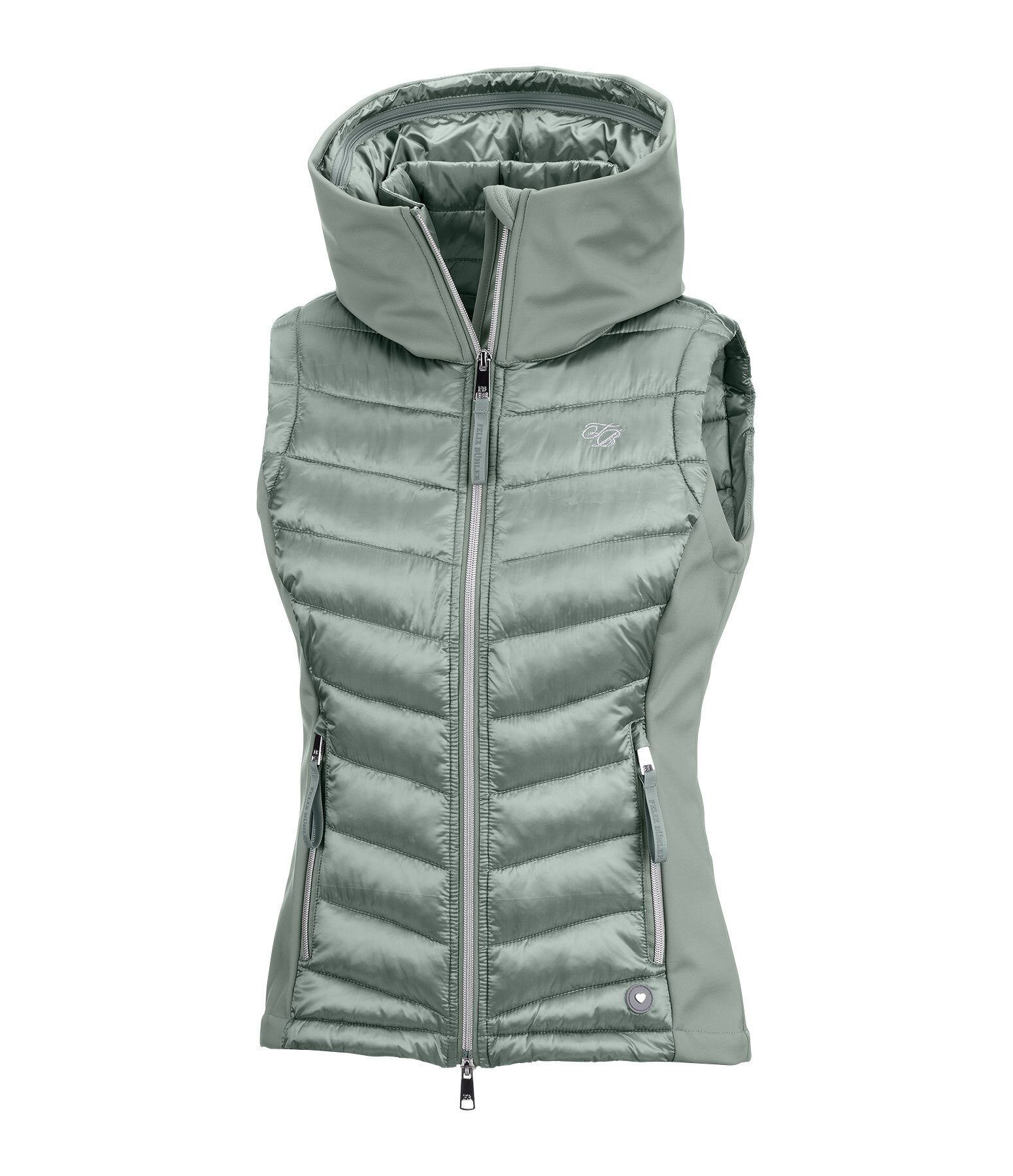 Veste d'�quitation bi-mati�re � capuche  Zoey