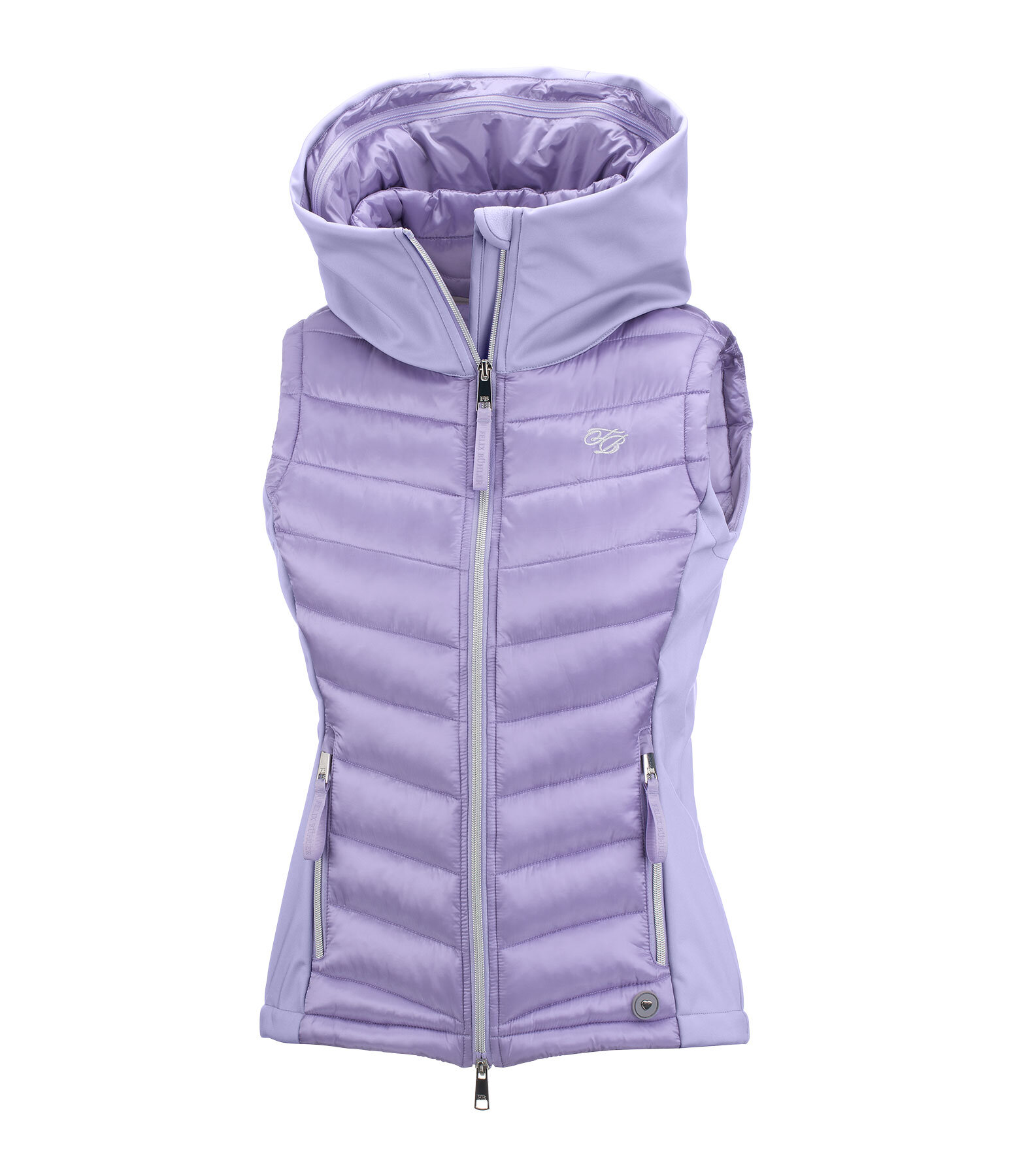 Veste d'quitation bi-matire  capuche  Zoey