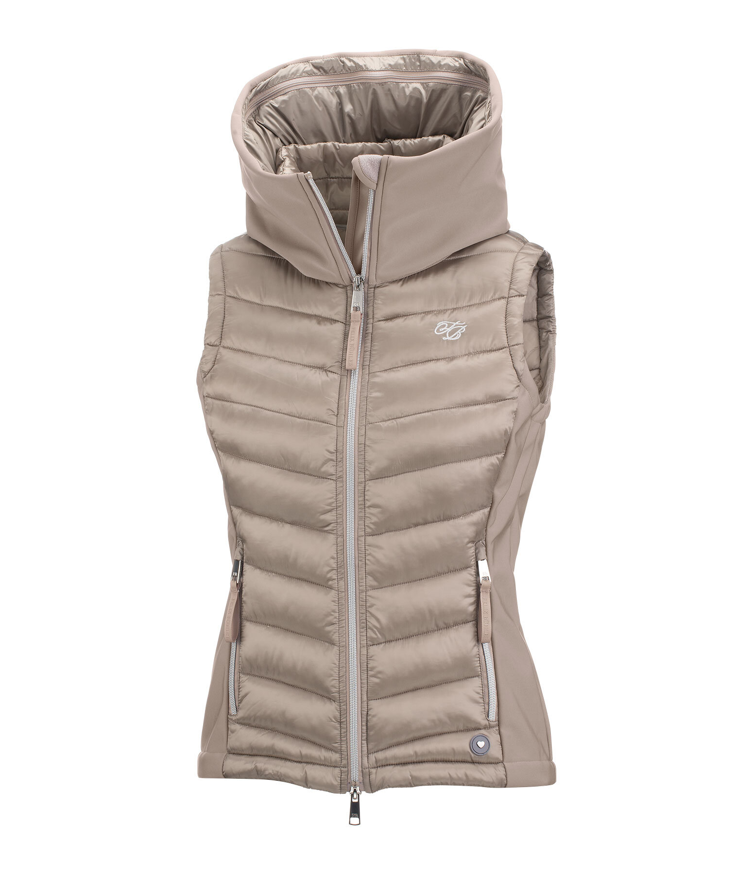 Veste d'quitation bi-matire  capuche  Zoey