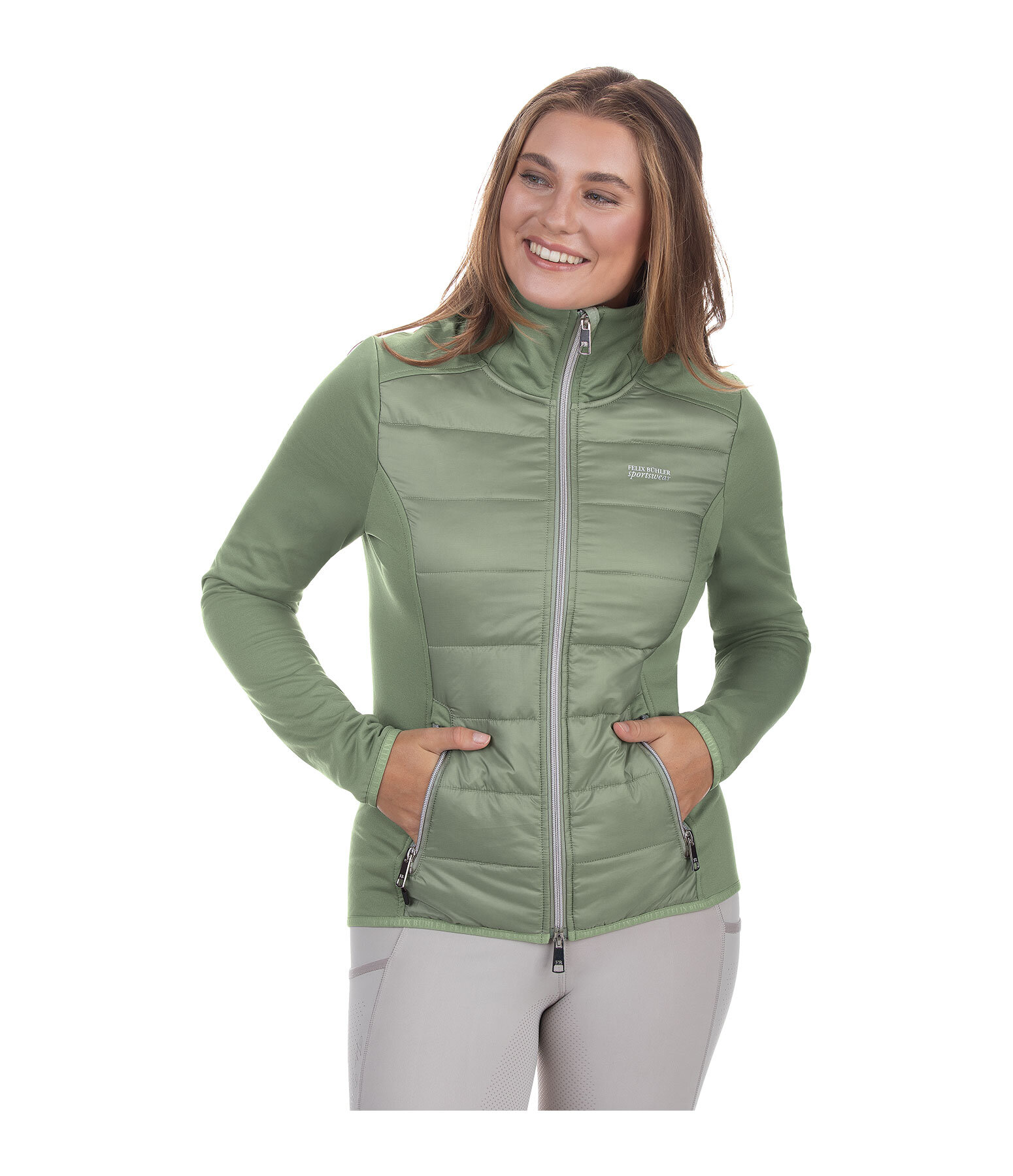 Veste bi-matire  Hanni