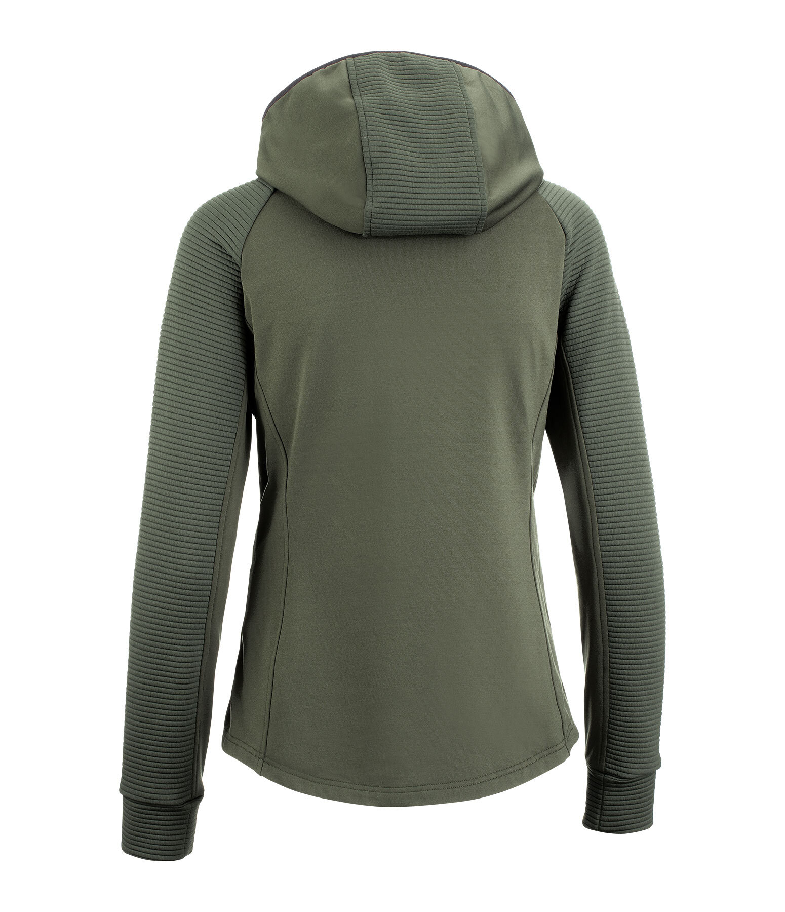 Veste stretch bi-matire  capuche  Lene