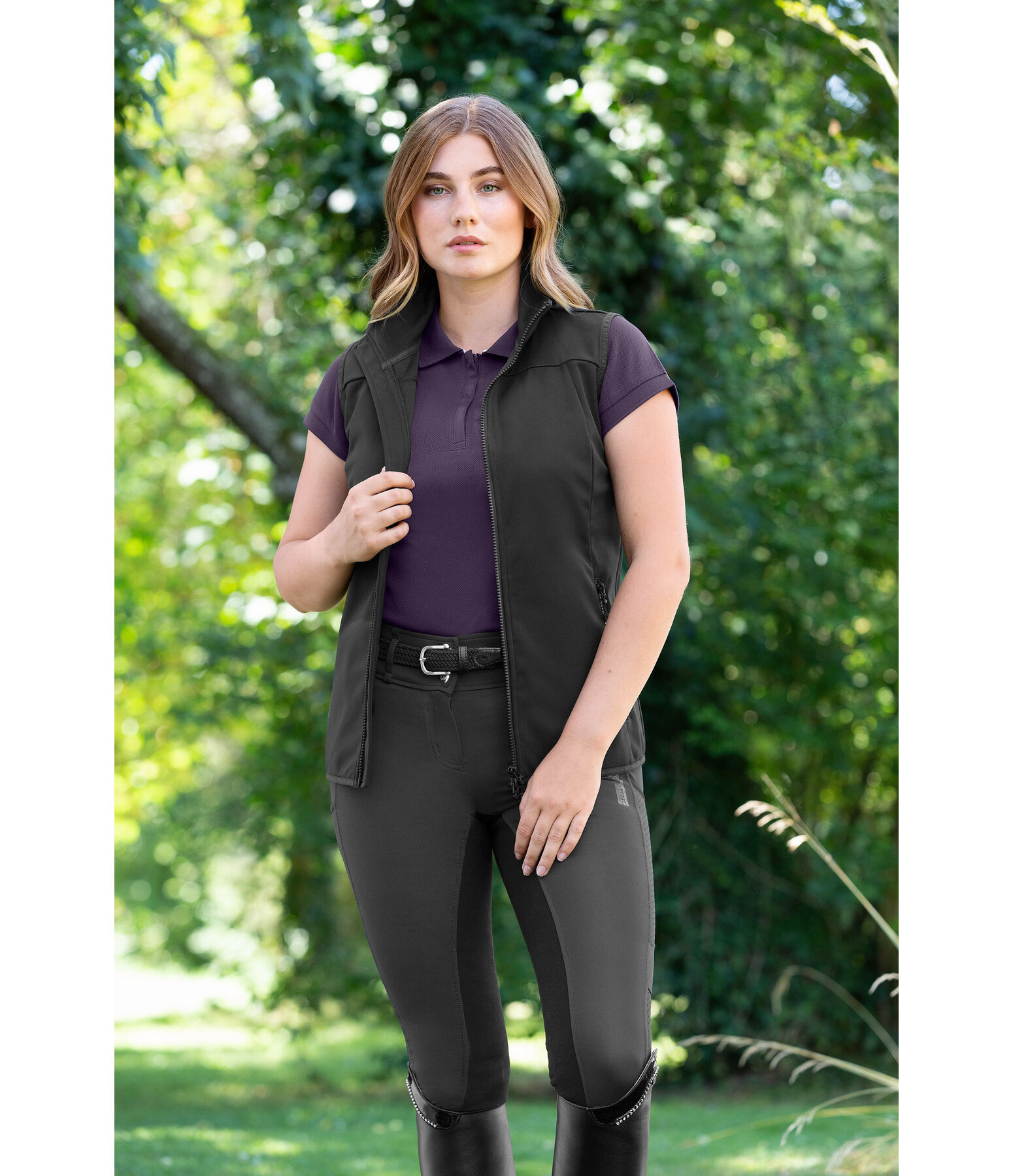 Gilet d'quitation softshell  Louise