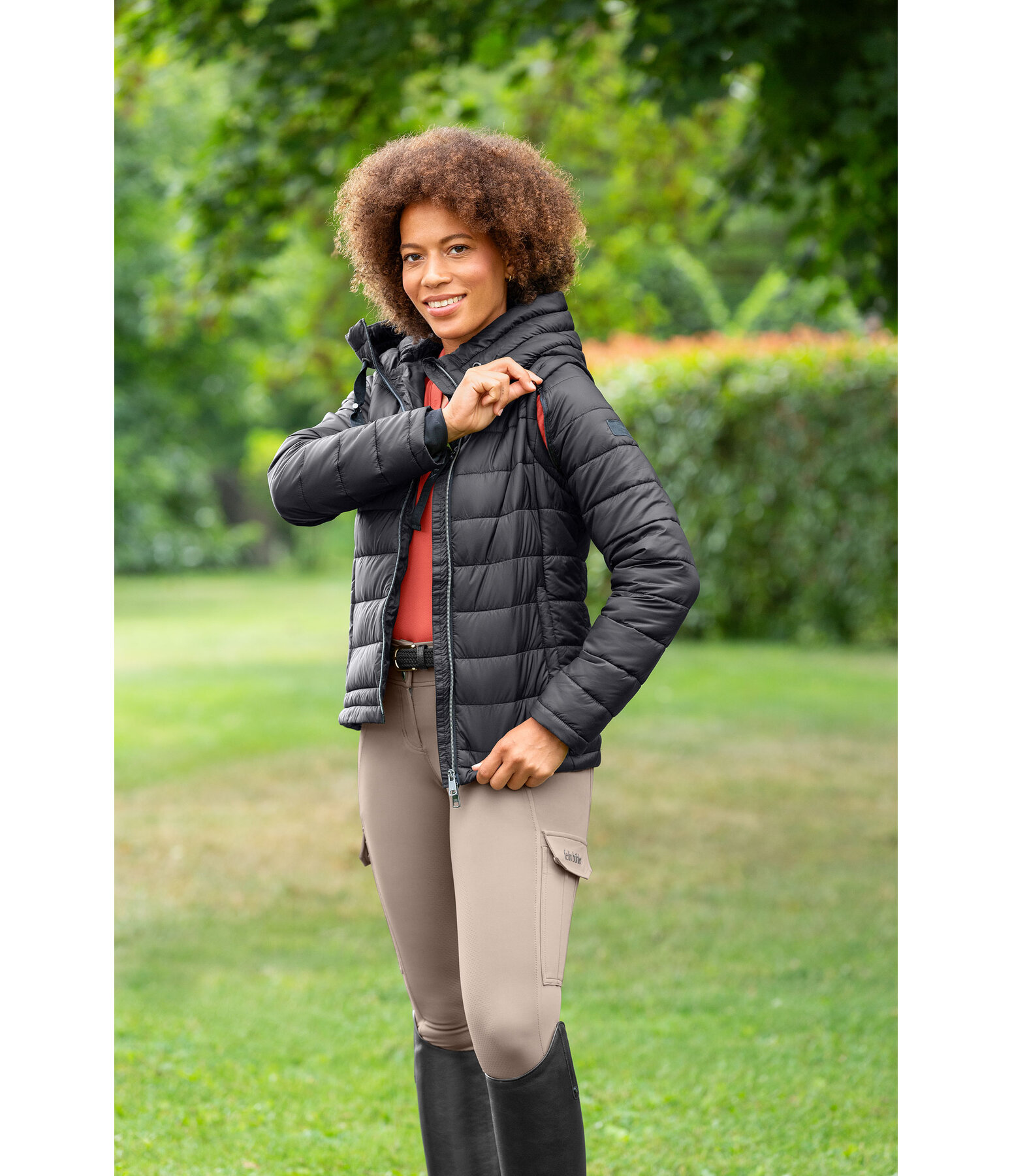 Veste matelasse 2-en-1  capuche  Cecile