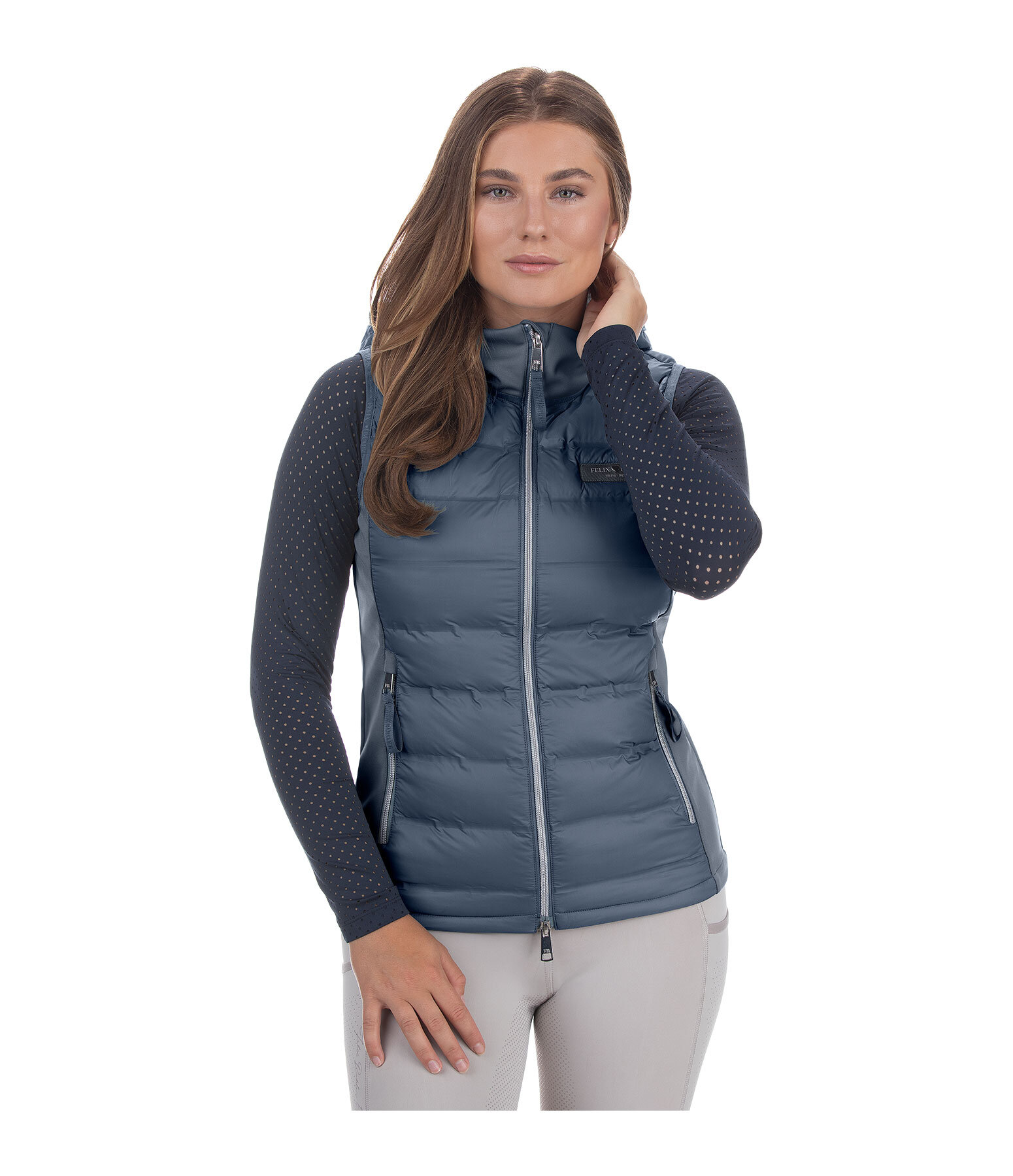 Gilet d'quitation bi-matire  Lilou
