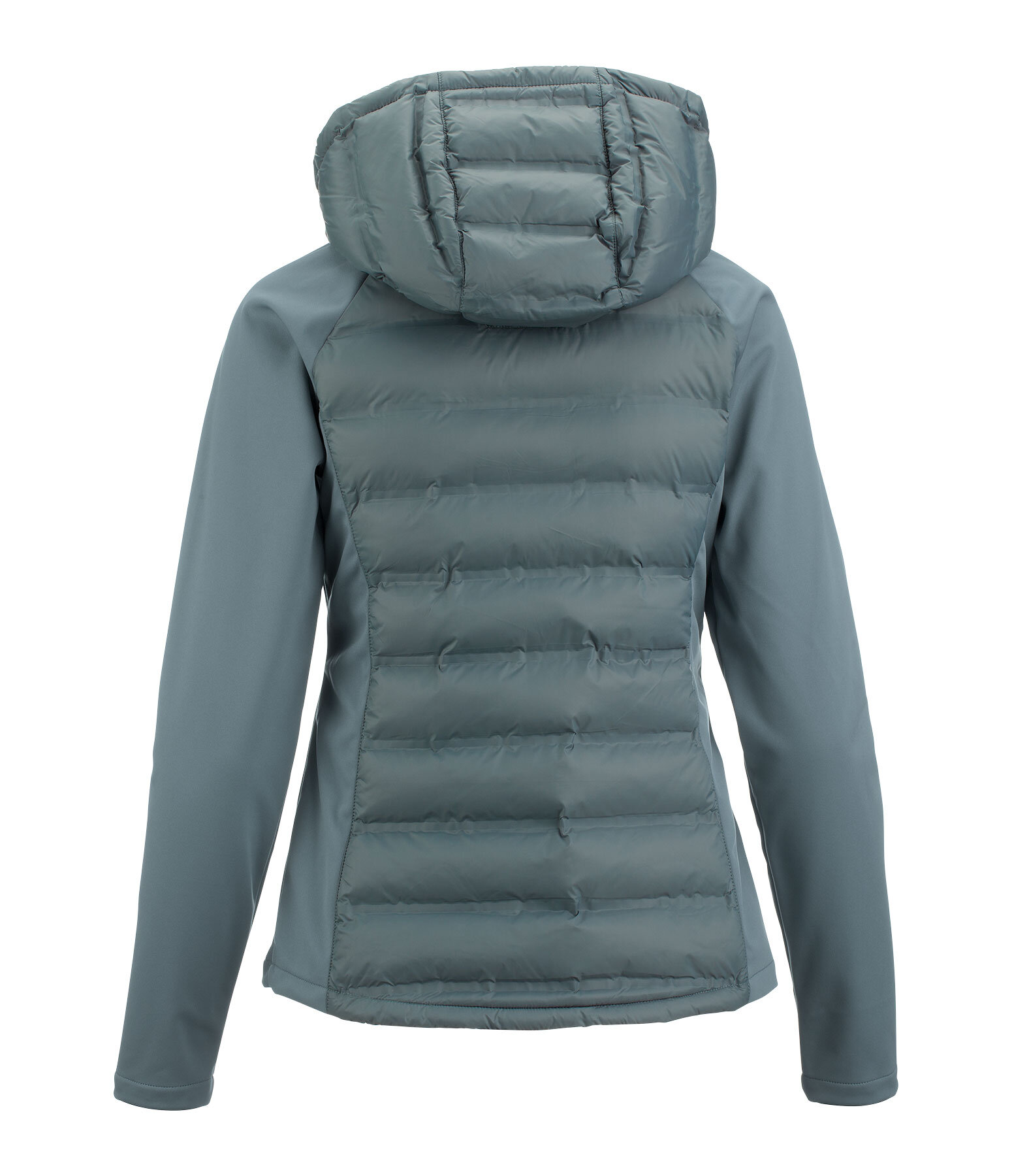 Veste bi-matire  capuche  Jolie