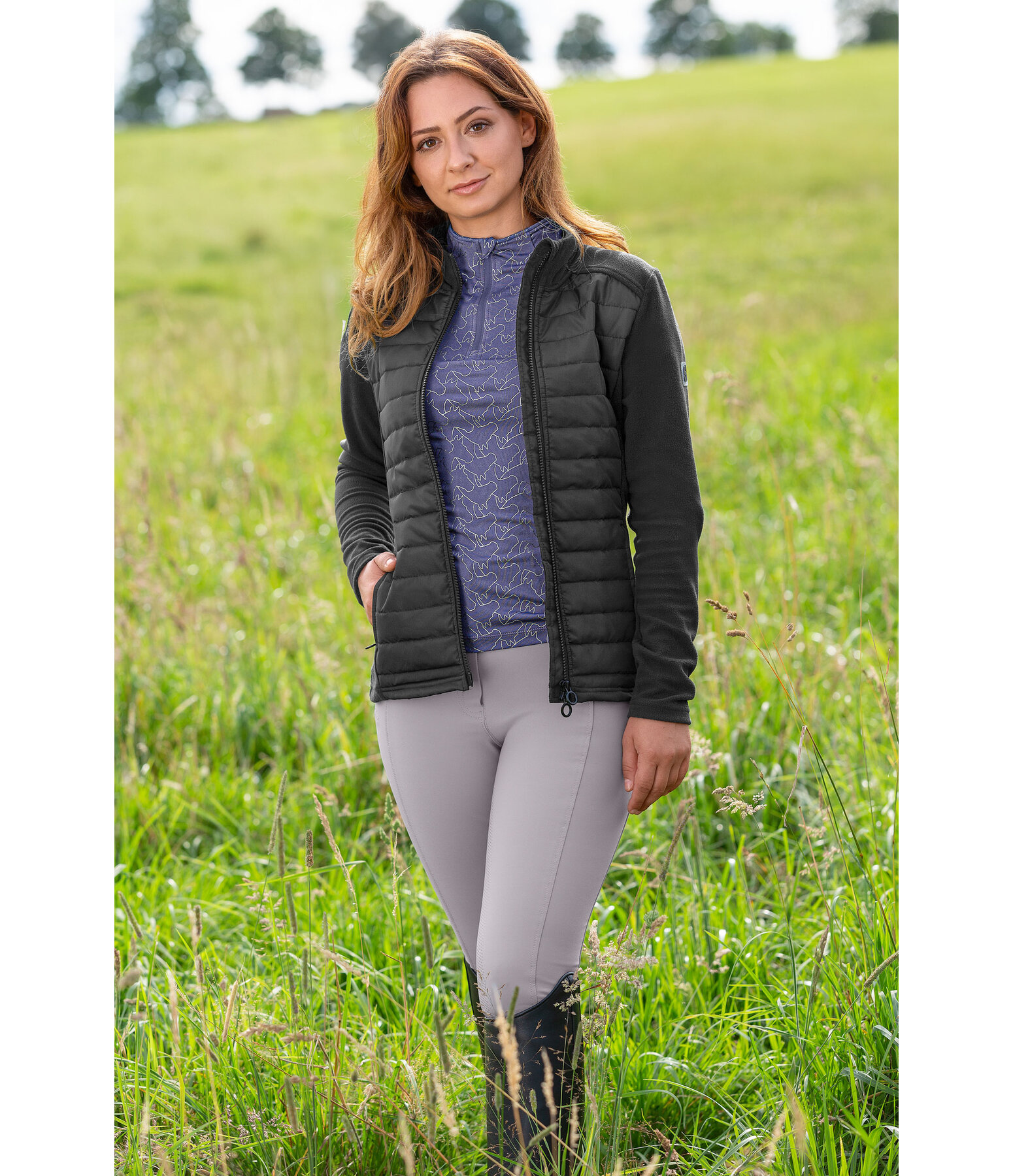 Veste bi-matire  Paula II