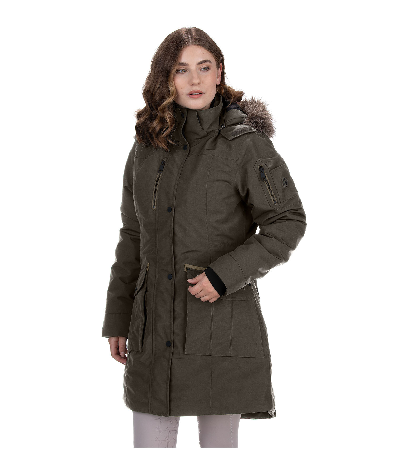 Parka d'quitation fonctionnelle  capuche  Ulla