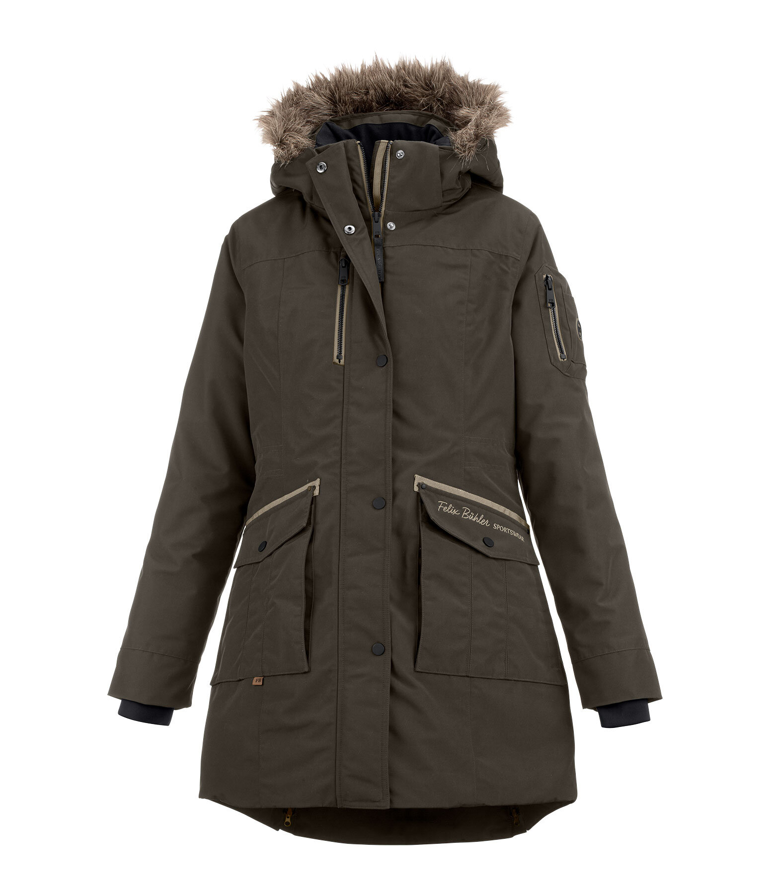Parka d'quitation fonctionnelle  capuche  Ulla