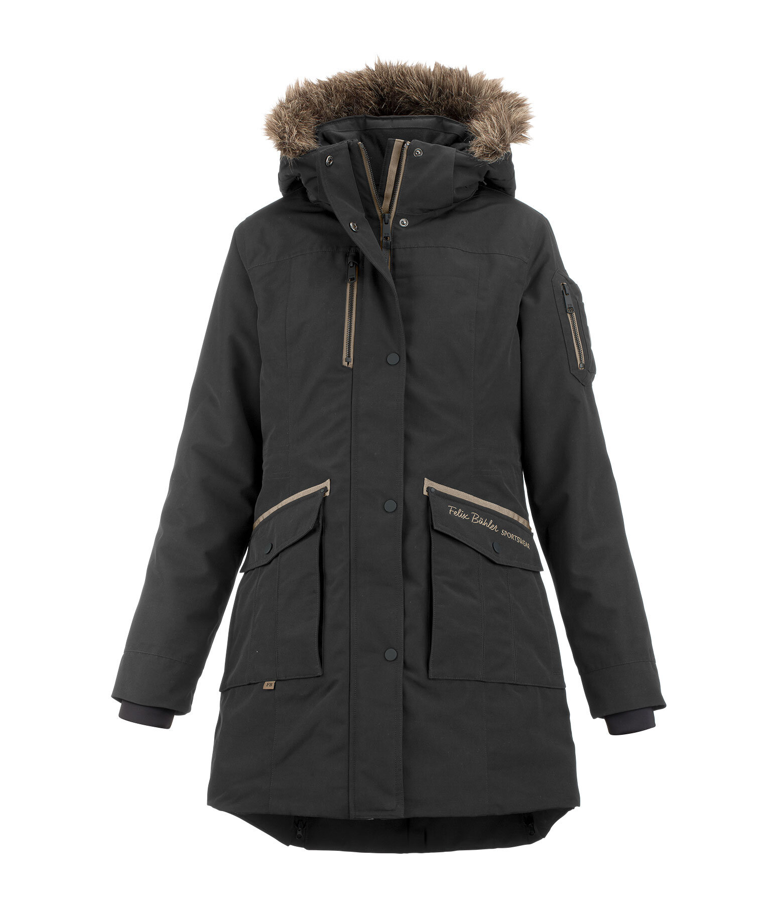 Parka d'quitation fonctionnelle  capuche  Ulla