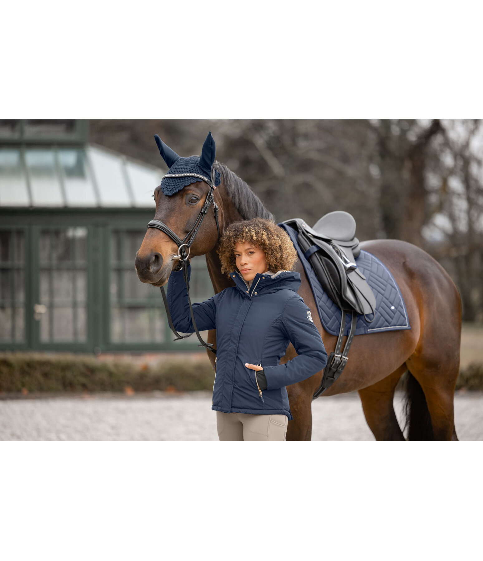 Veste d'�quitation � capuche  Lotta