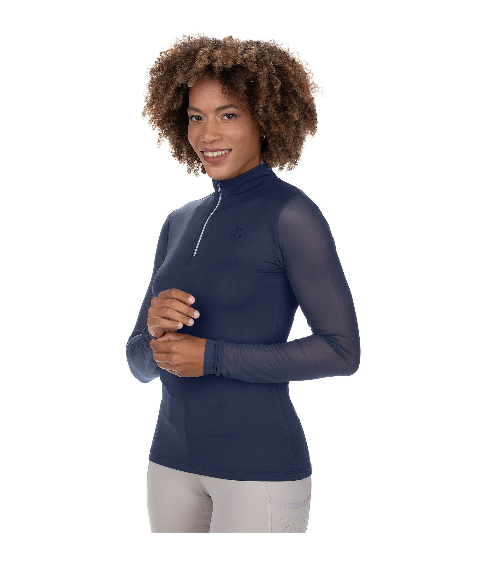 T-shirt � manches longues en mesh  Lotte