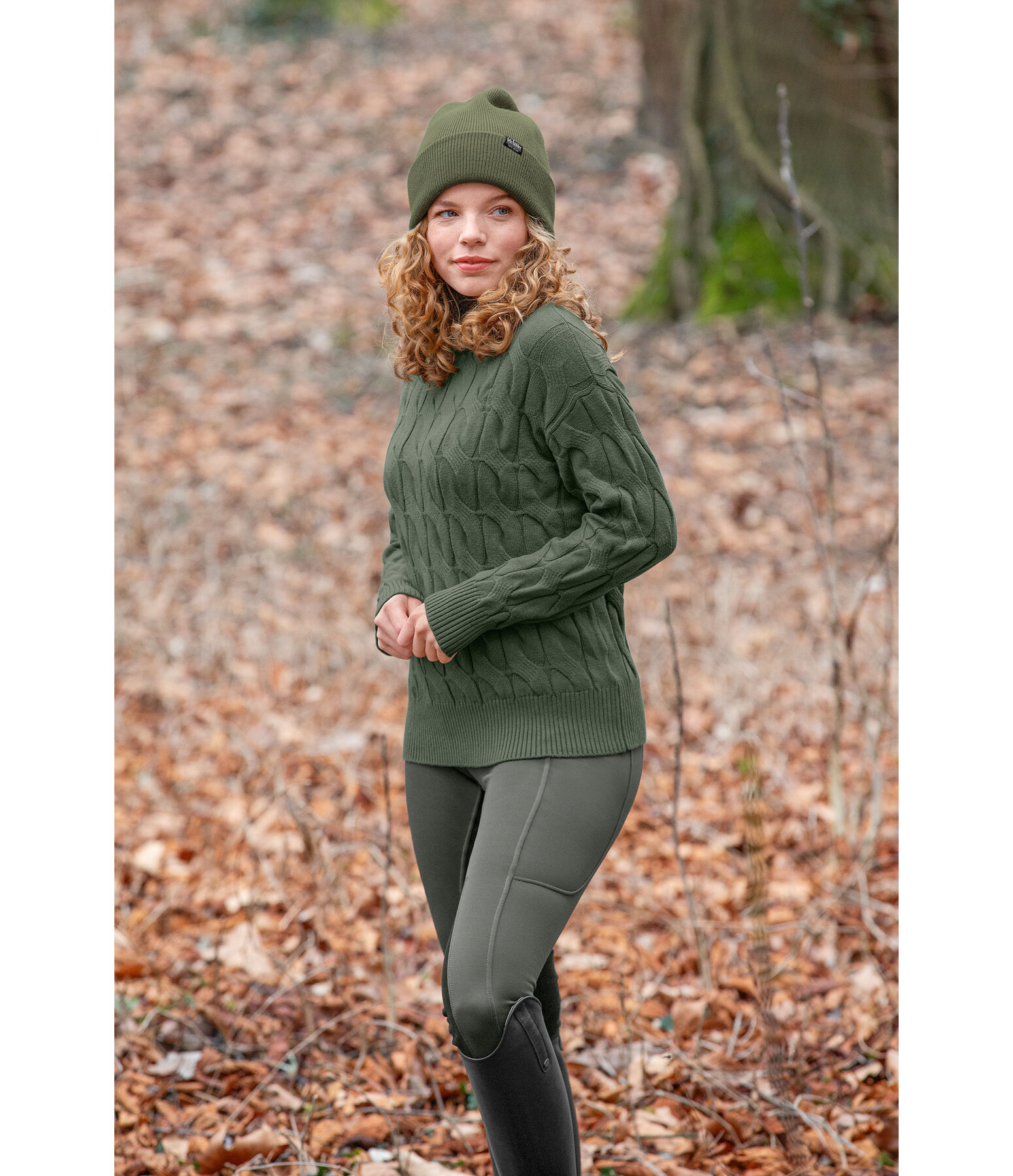 Pull-over  col roul  Lea