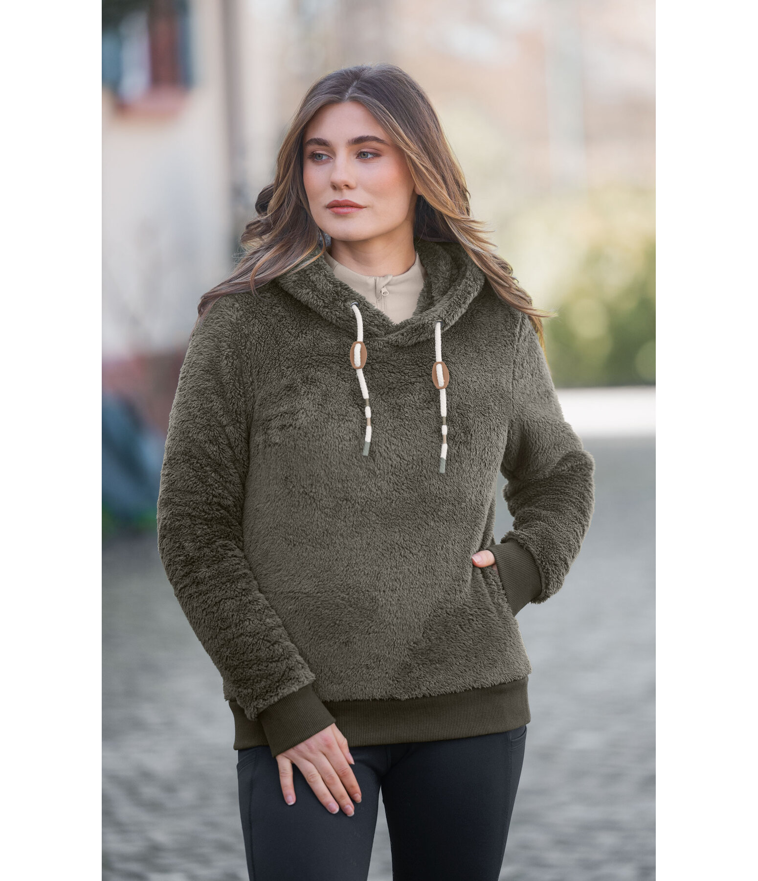 Pull-over en polaire teddy  Bella