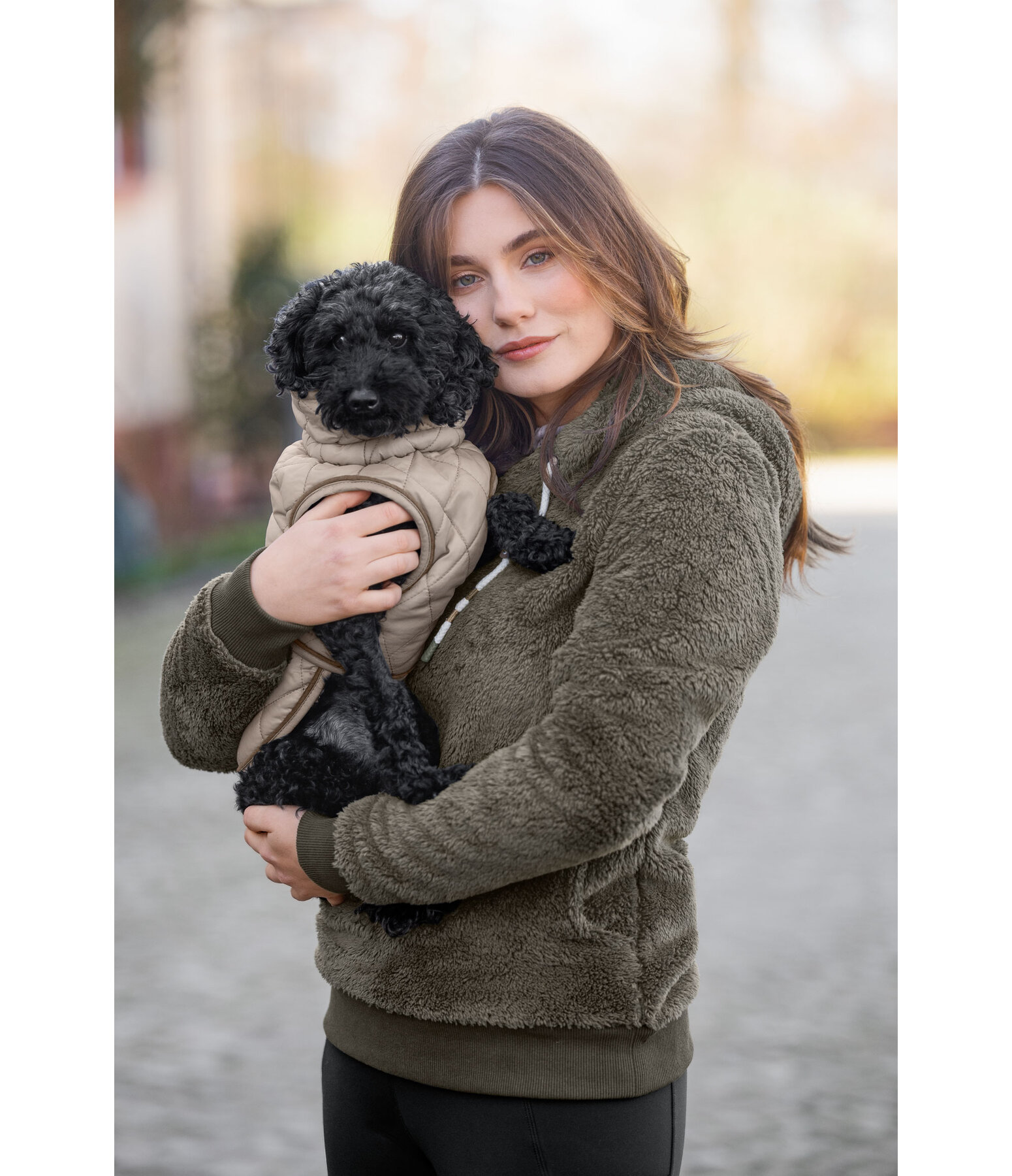 Pull-over en polaire teddy  Bella