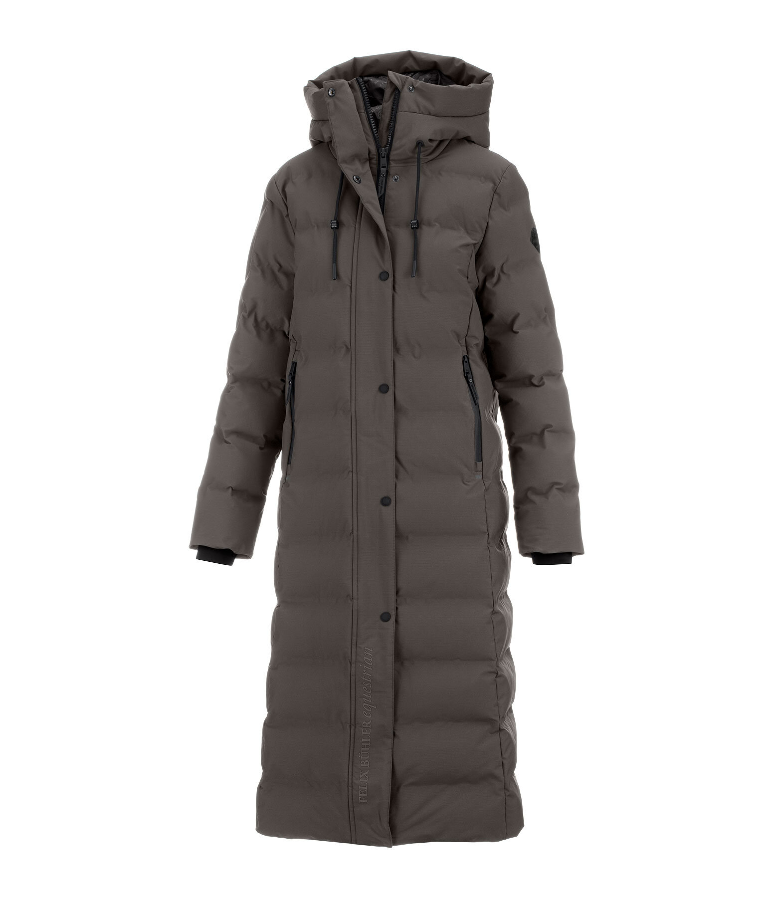 Manteau d'�quitation matelass� � capuche  Zoe