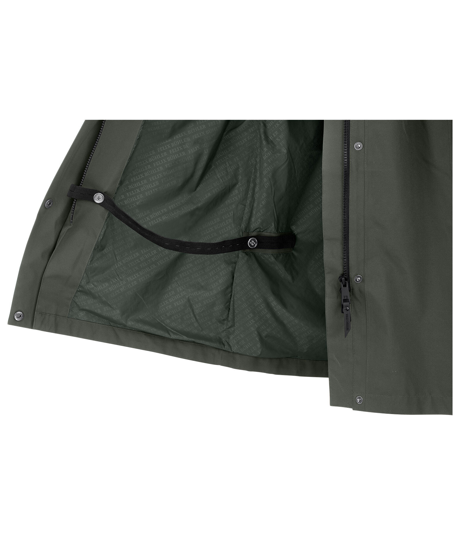 Manteau d'�quitation technique � capuche  Enna