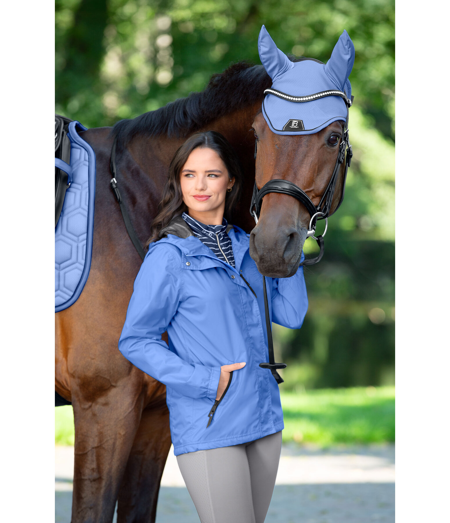 Veste d'�quitation technique � capuche  Klara Life Cycle