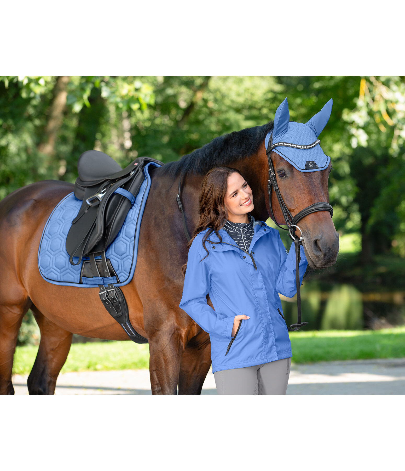 Veste d'�quitation technique � capuche  Klara Life Cycle