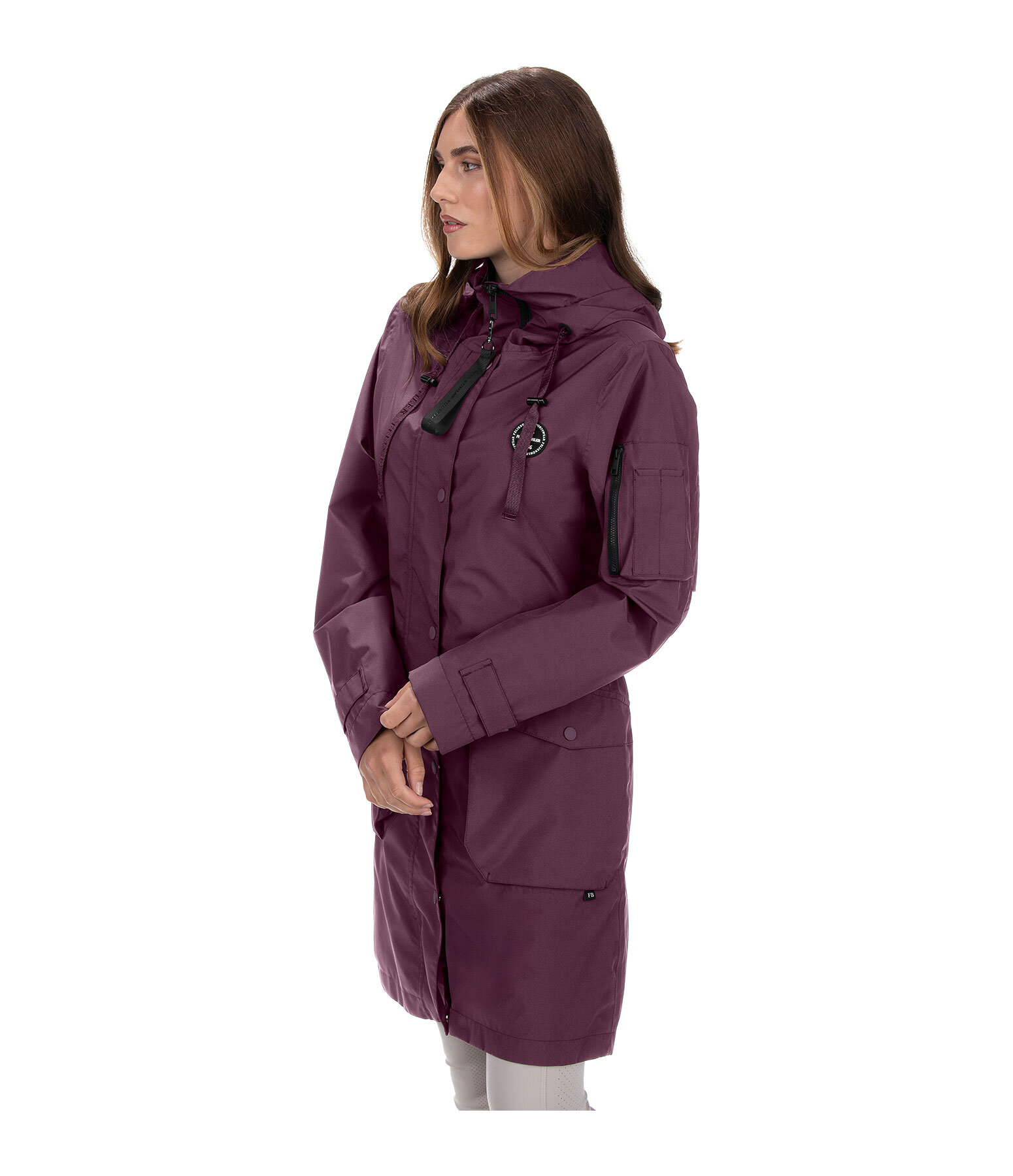 Parka d'�quitation technique � capuche  Emily II