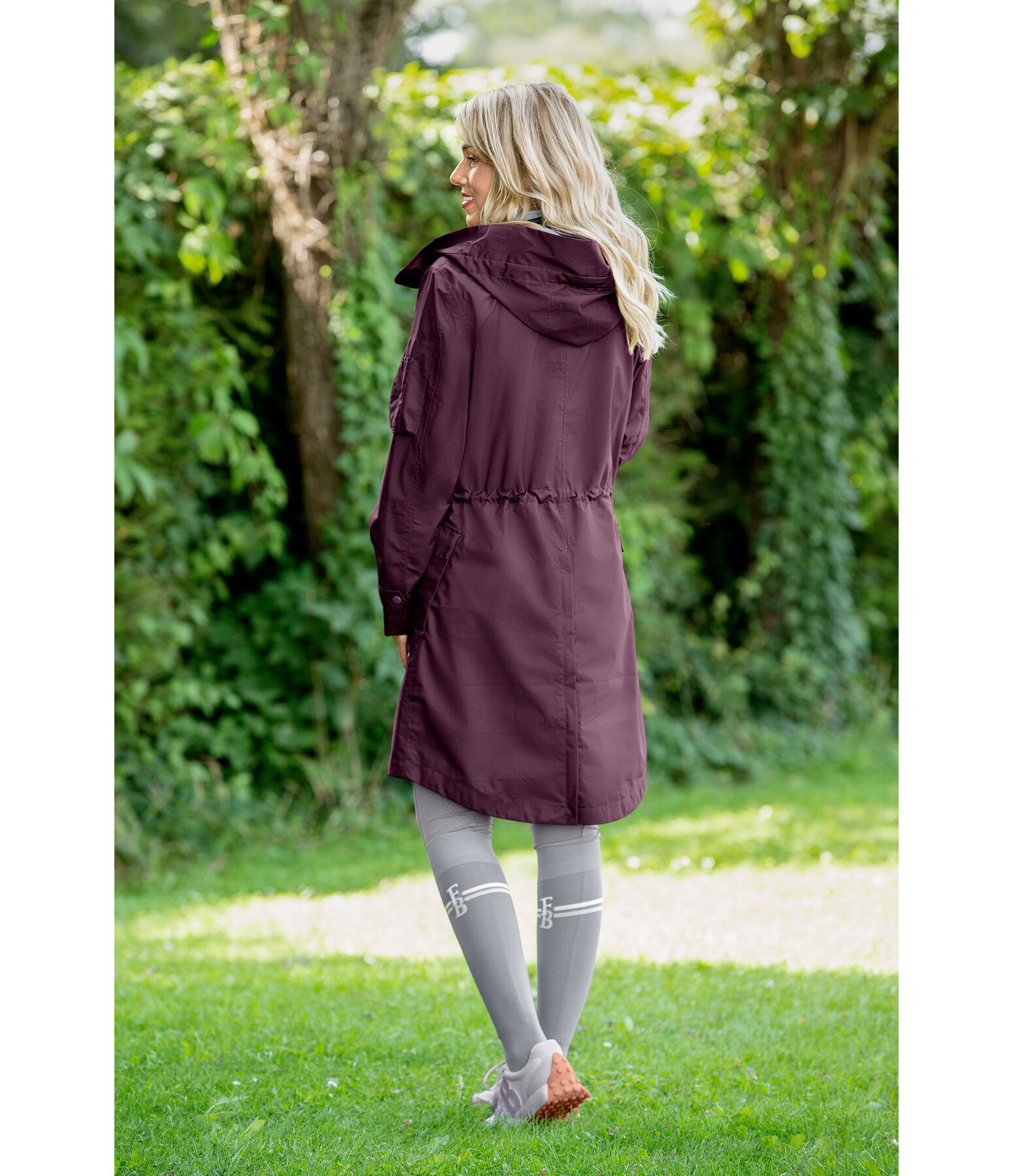 Parka d'�quitation technique � capuche  Emily II