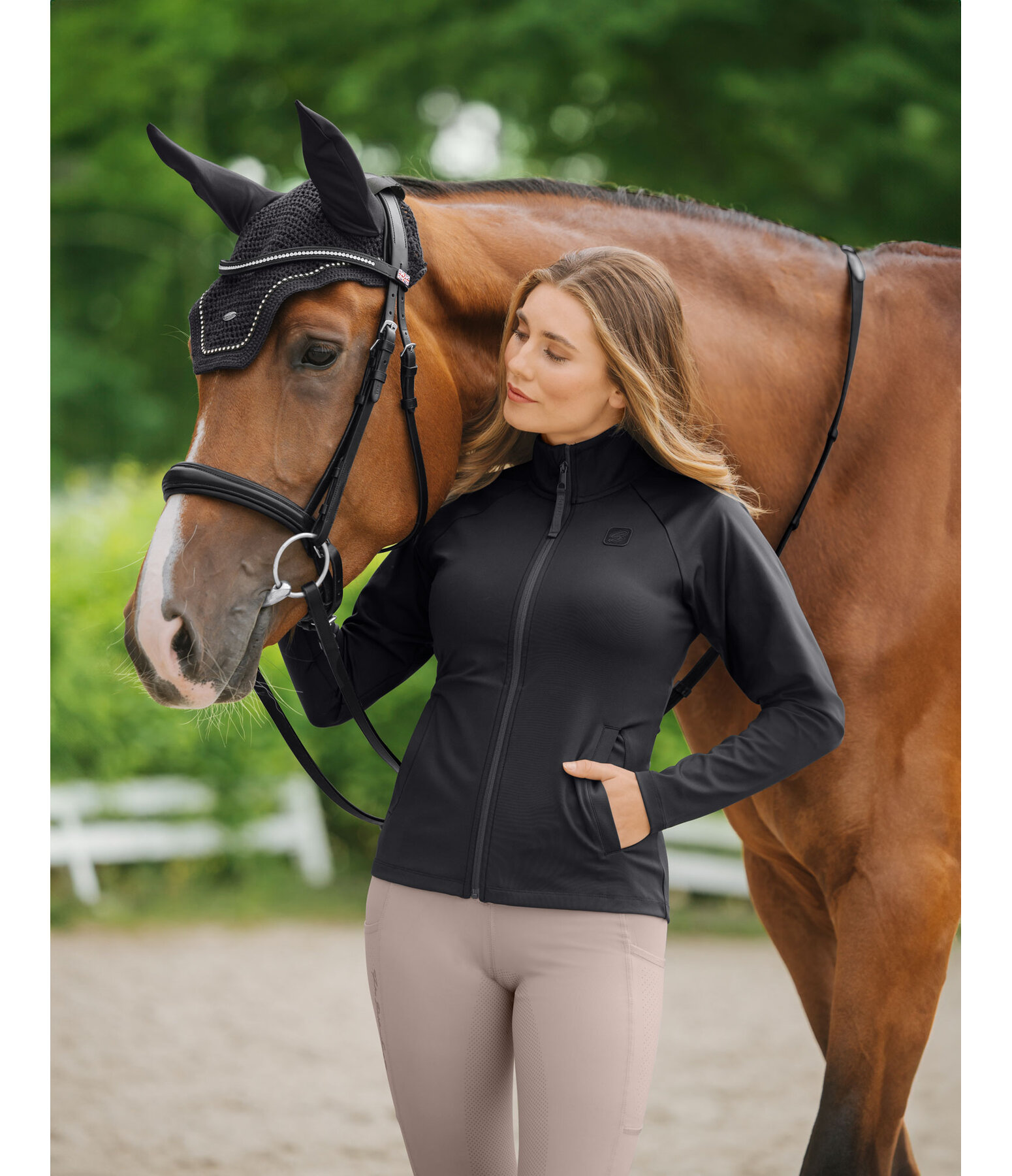 Veste d'�quitation stretch Performance  Lina II