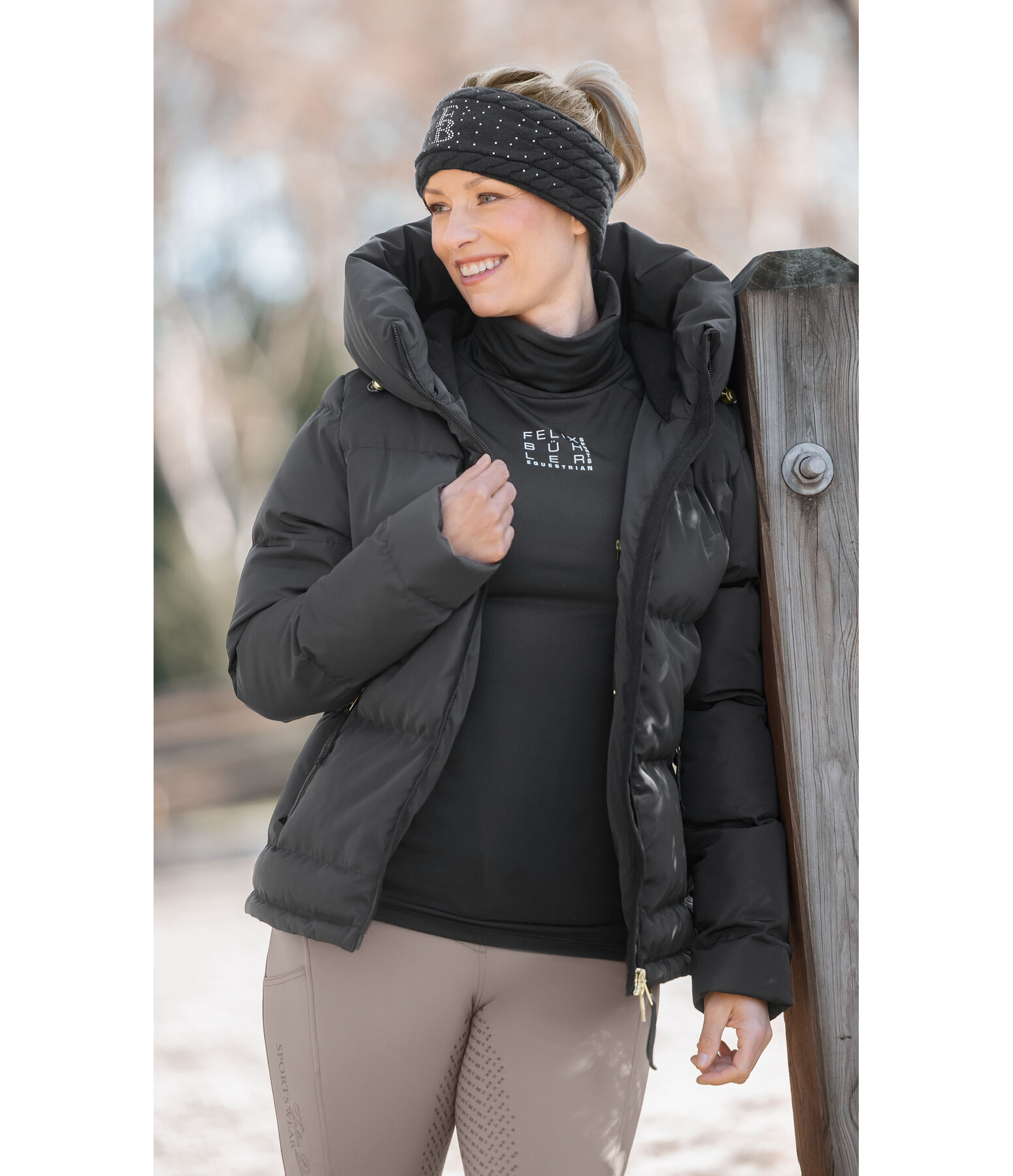 Veste d'�quitation matelass�e  Anni