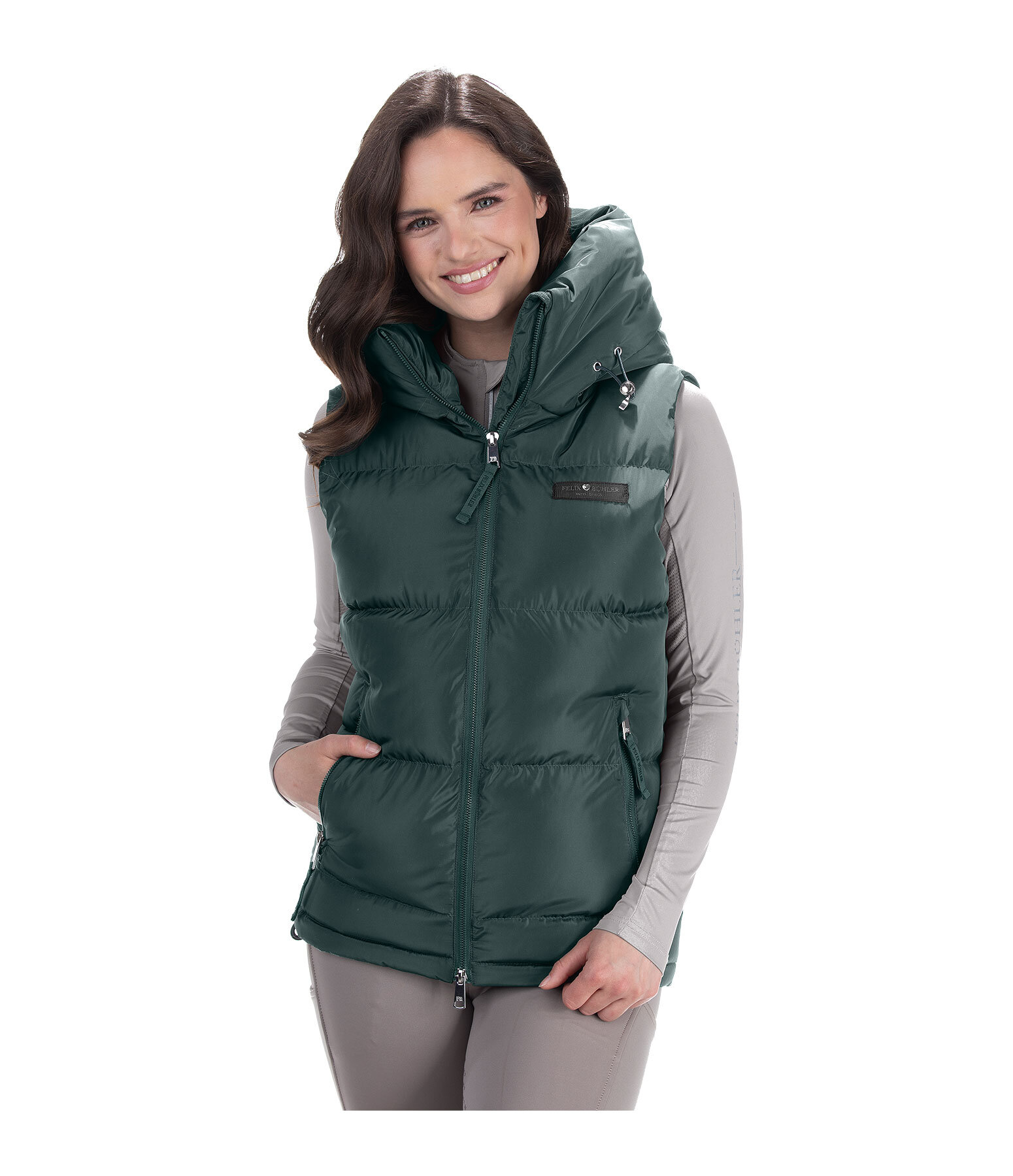 Gilet d'�quitation � capuche  Kaya