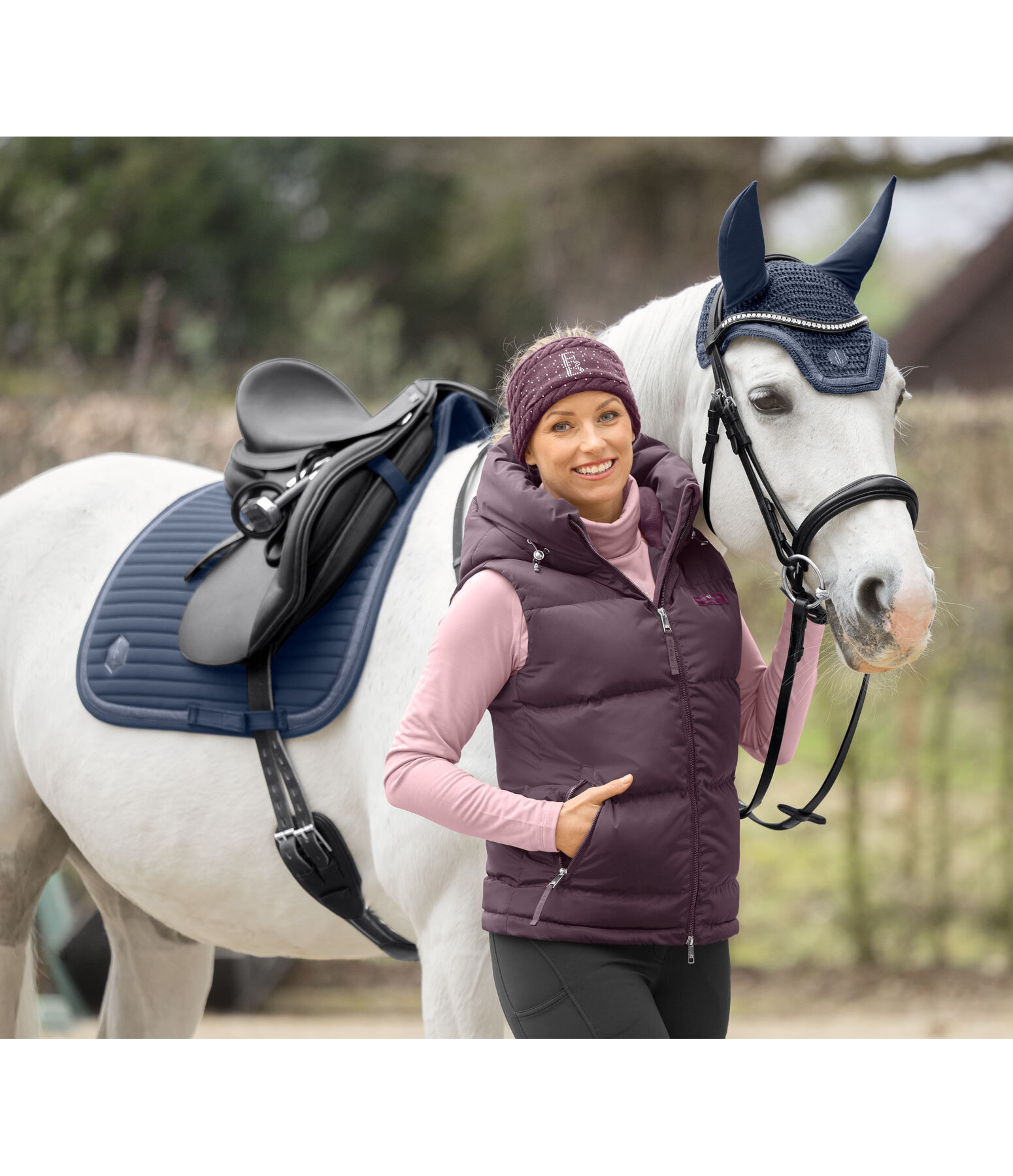 Gilet d'�quitation � capuche  Kaya