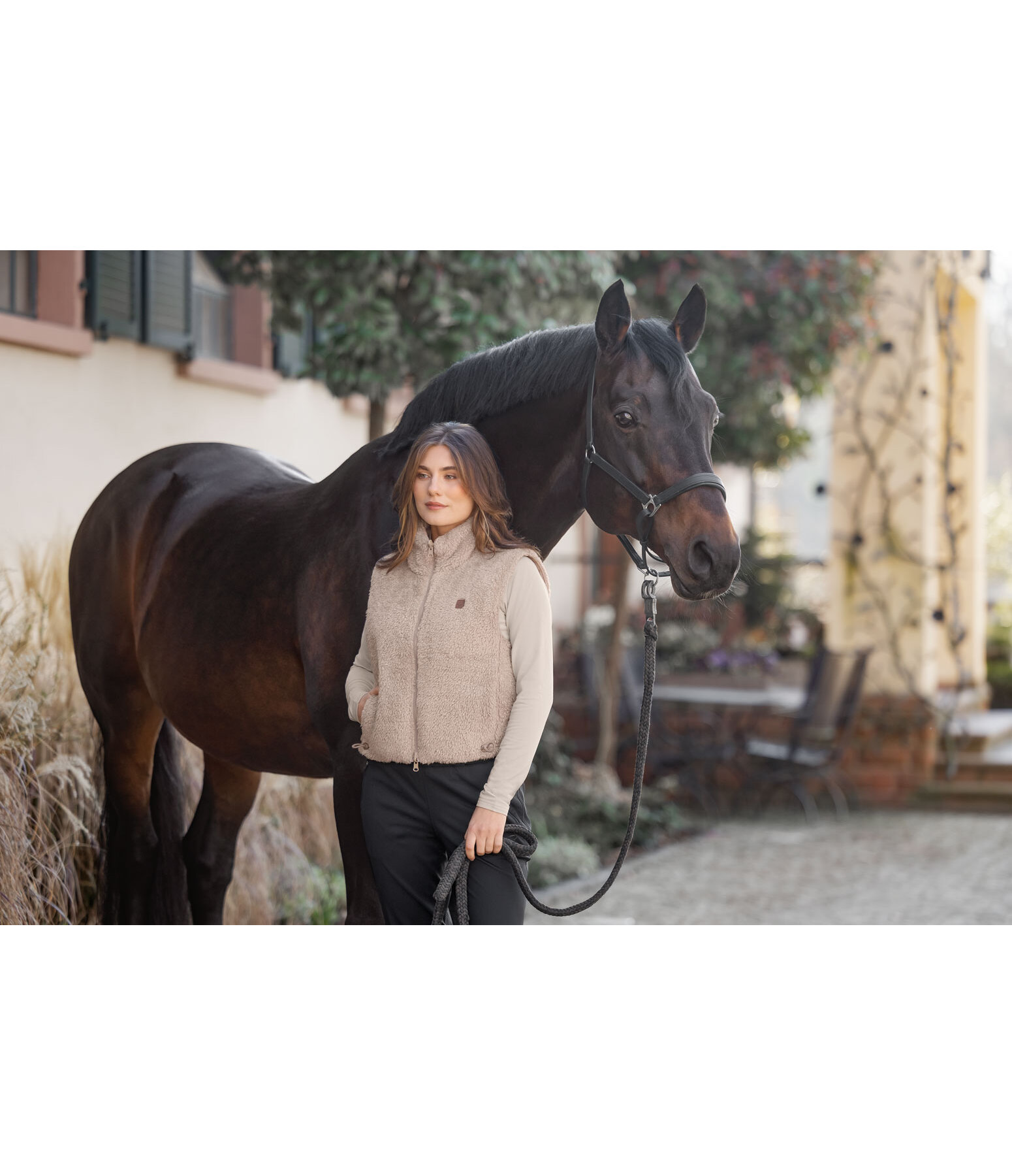 Gilet r�versible douillet  Kathrin
