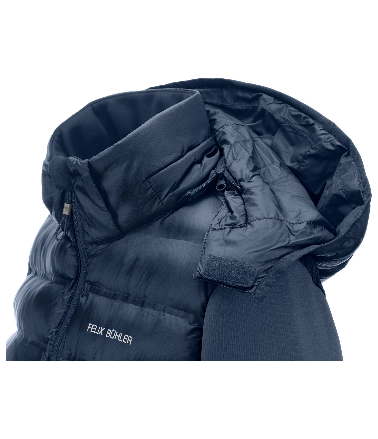 Veste d'�quitation bi-mati�re � capuche  Mara II