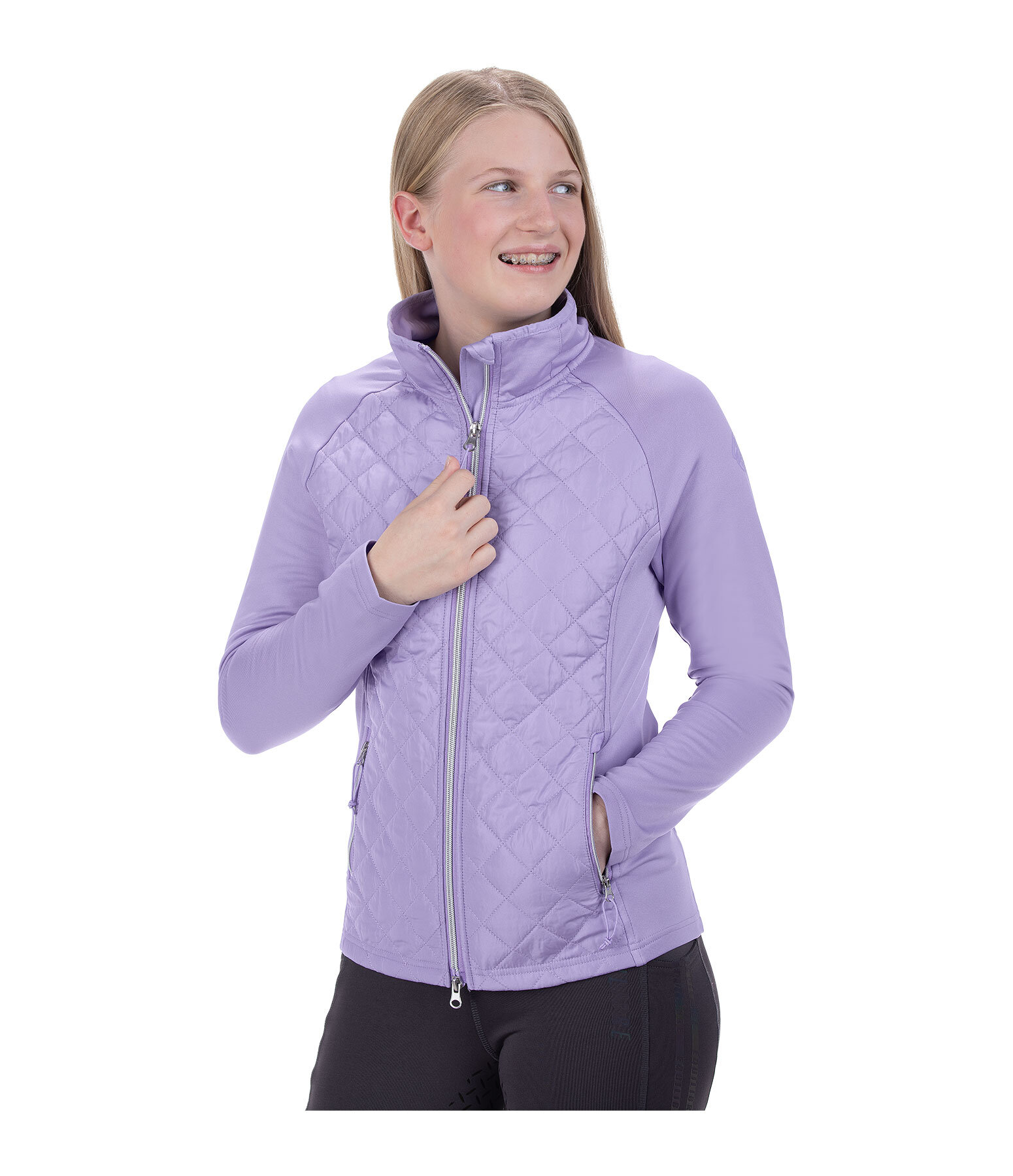 Veste matelasse bi-matire enfant  Malina