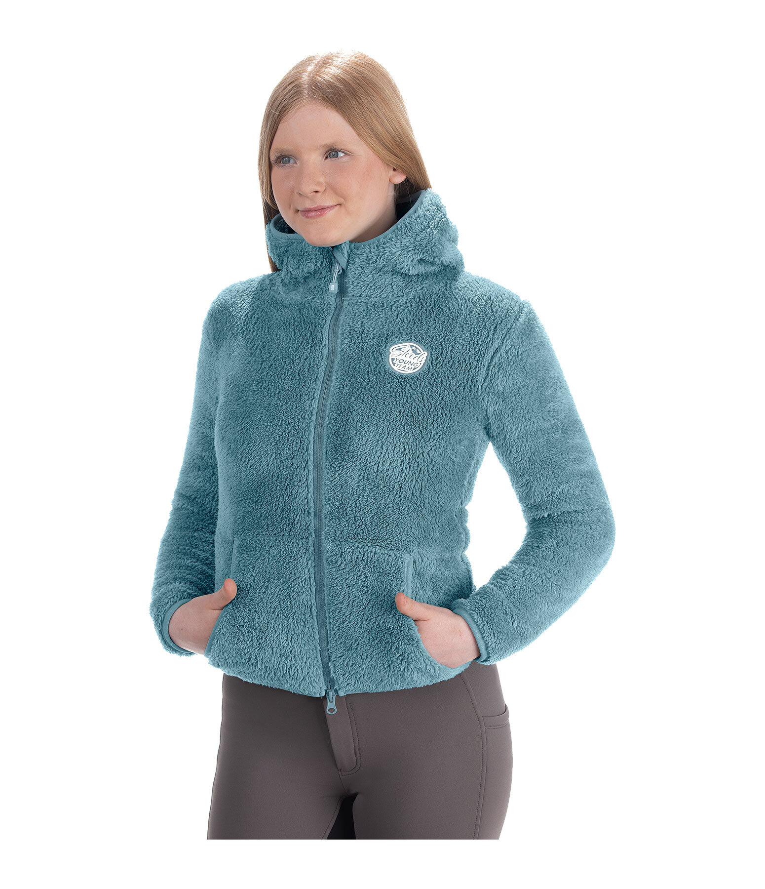 Veste � capuche en polaire Teddy Enfant  Irma