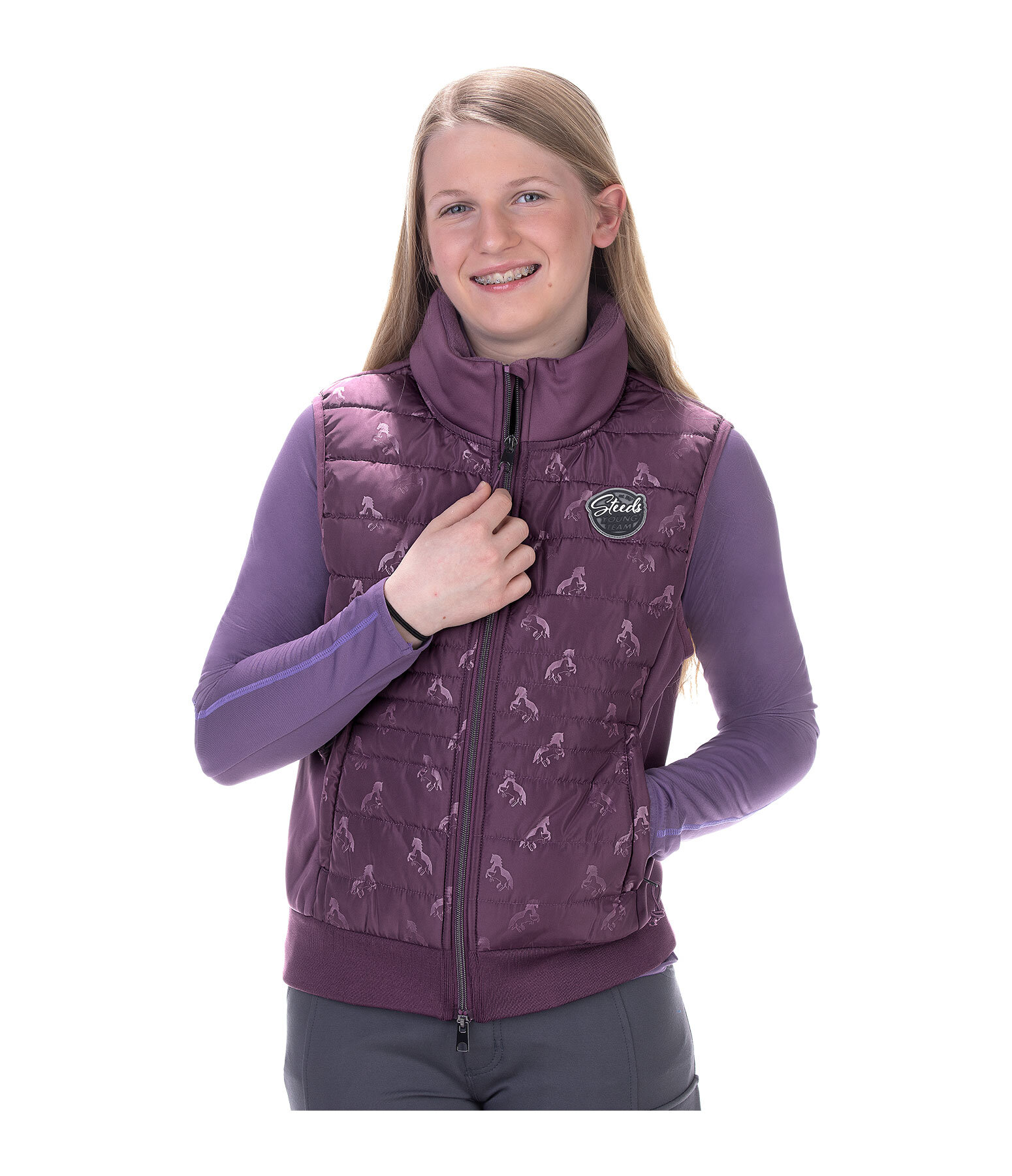 Gilet d'quitation bi-matire Enfant  Sarah II