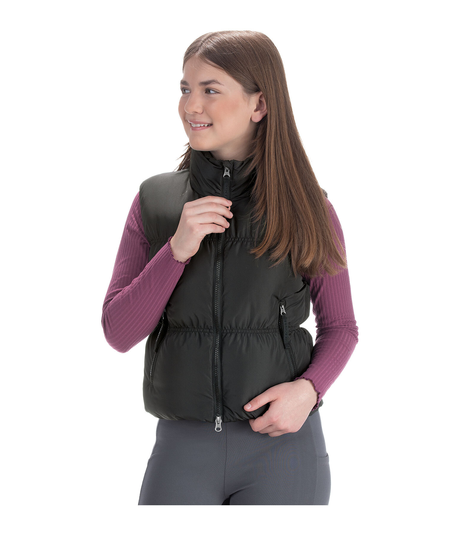 Gilet matelass� cropped enfant