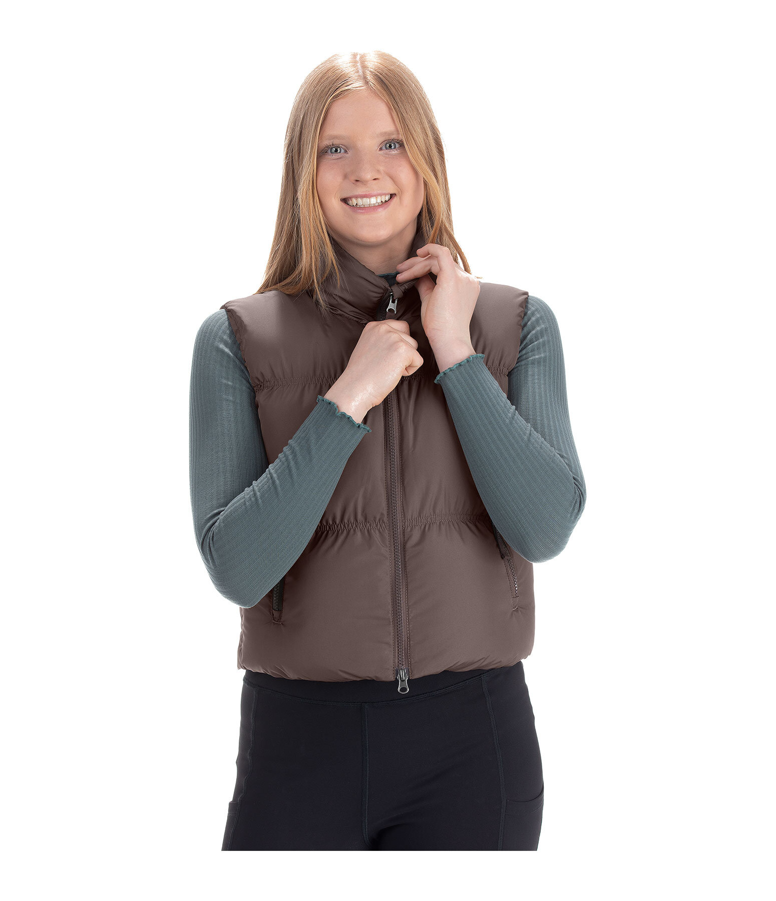 Gilet matelass� cropped enfant