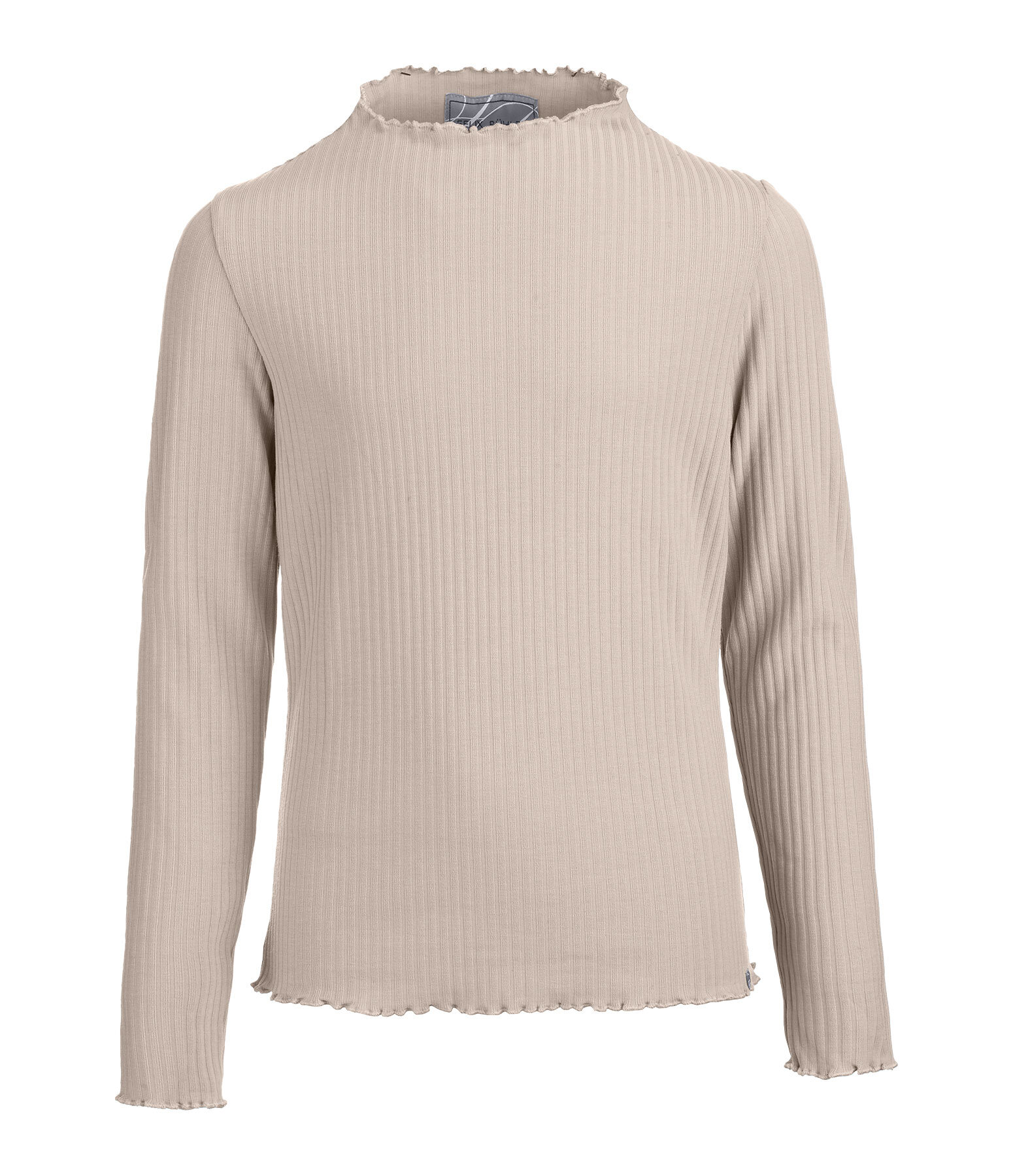 T-shirt � manches longues en maille c�tel�e pour enfant  Rita