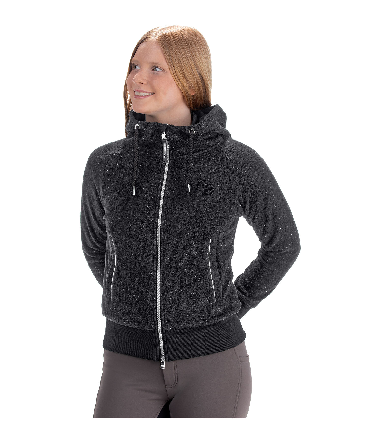 Veste polaire paillet�e pour enfant  Beverly