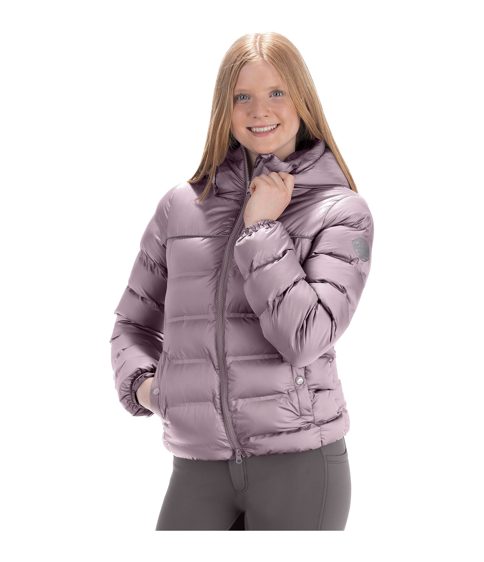 Doudoune d'�quitation hiver pour enfant  Fenna