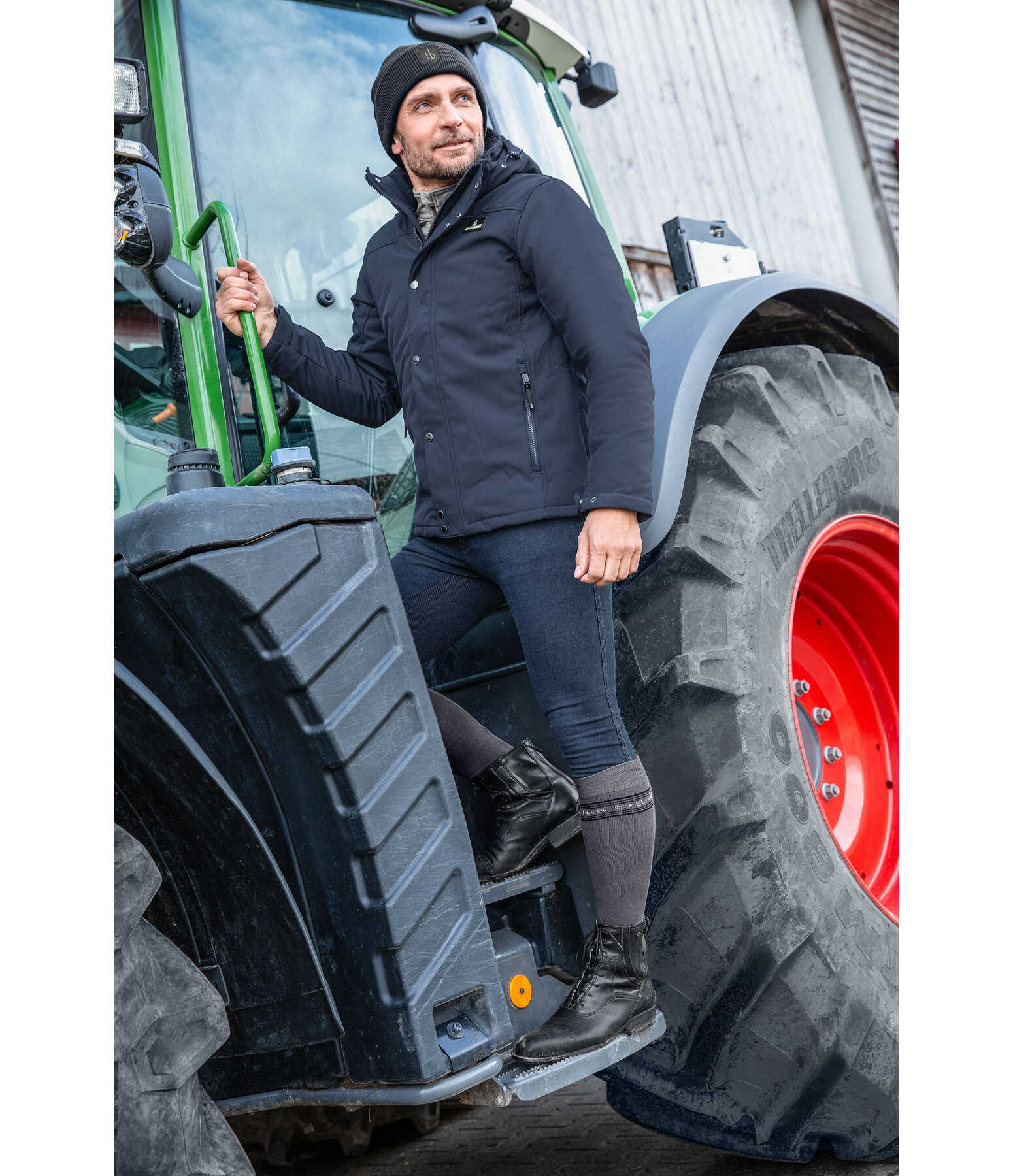 Veste d'quitation d'hiver softshell homme  Bozeman